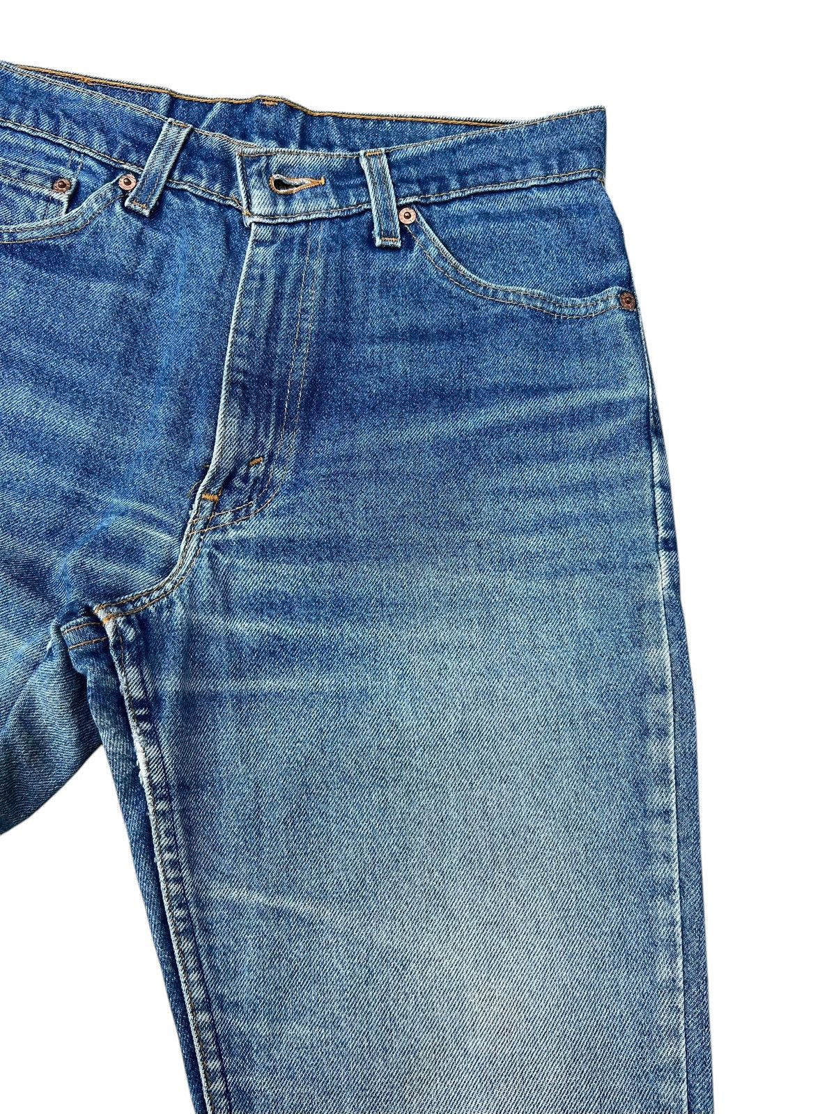 Vintage 90s Levi's 517 Faded Denim Bootcut Jeans Flare