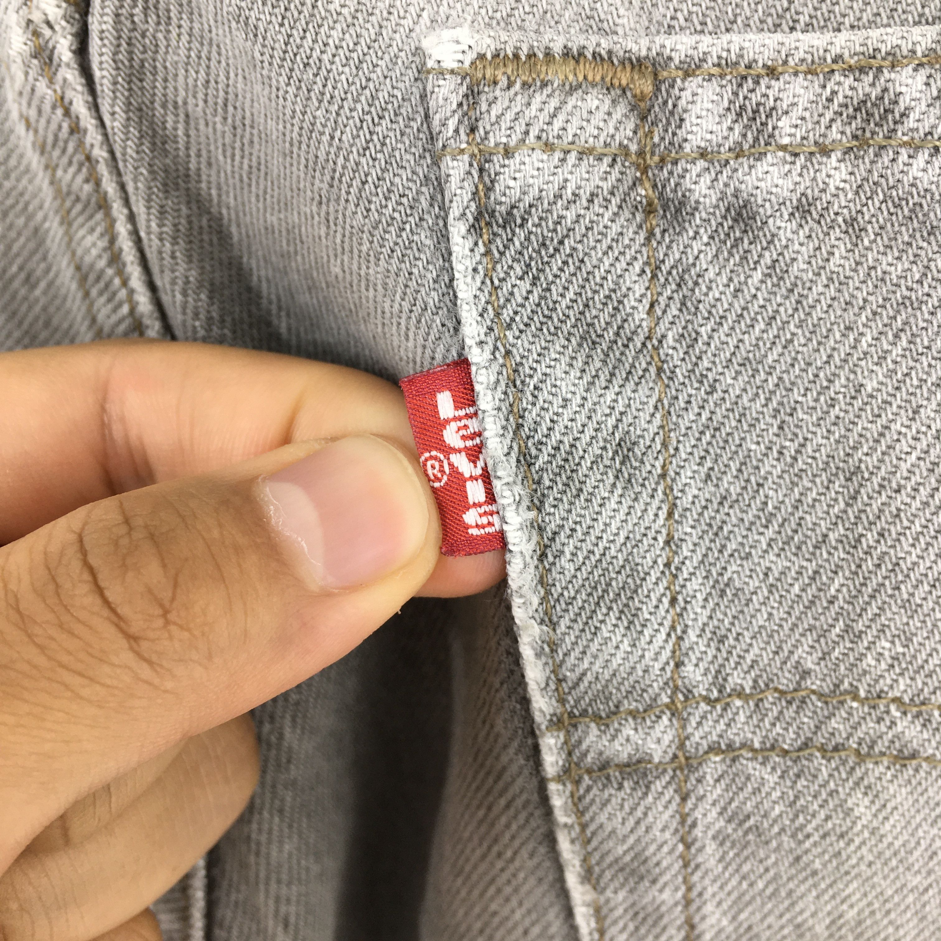 Levi's Size 27x32 Vintage 90s Levi's 501 Faded Black Jeans S366 Size 27" / US 4 / IT 40 - 12 Thumbnail