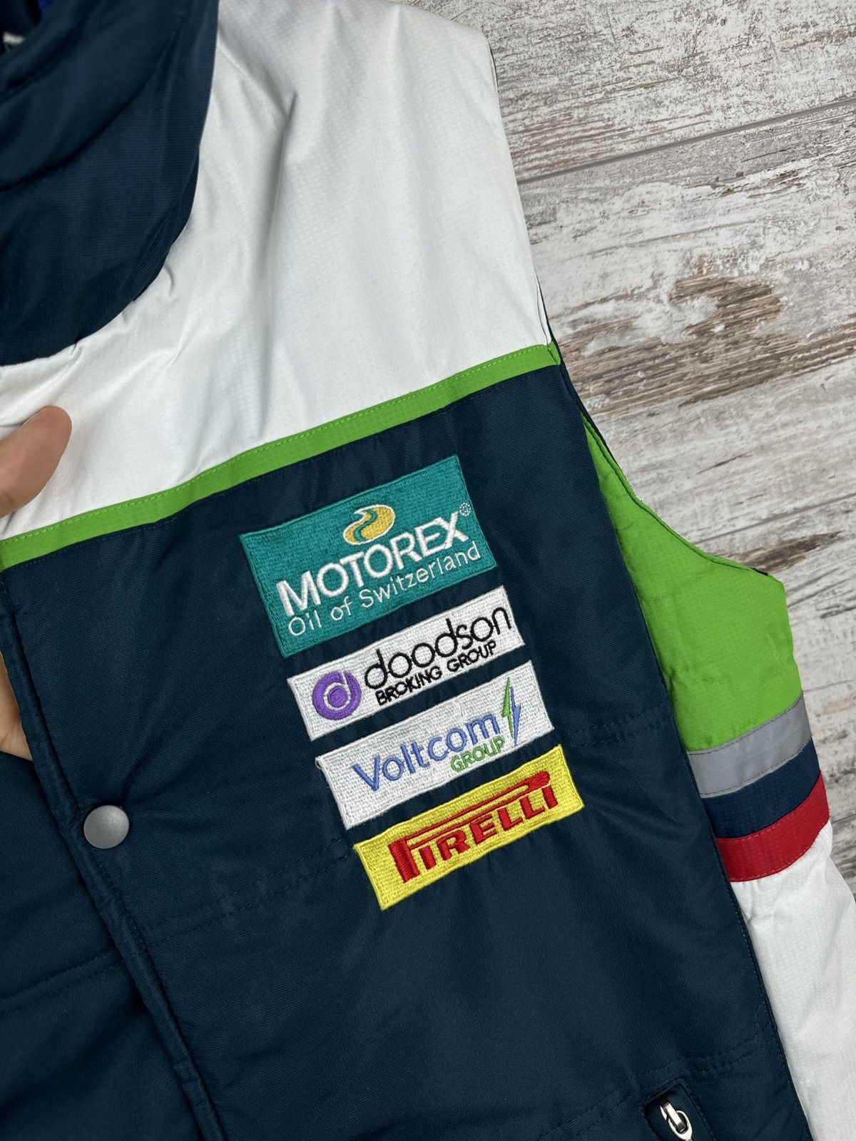 Vintage Mens Vintage Suzuki racing vest firelli formula 1 rare Size US XL / EU 56 / 4 - 6 Thumbnail
