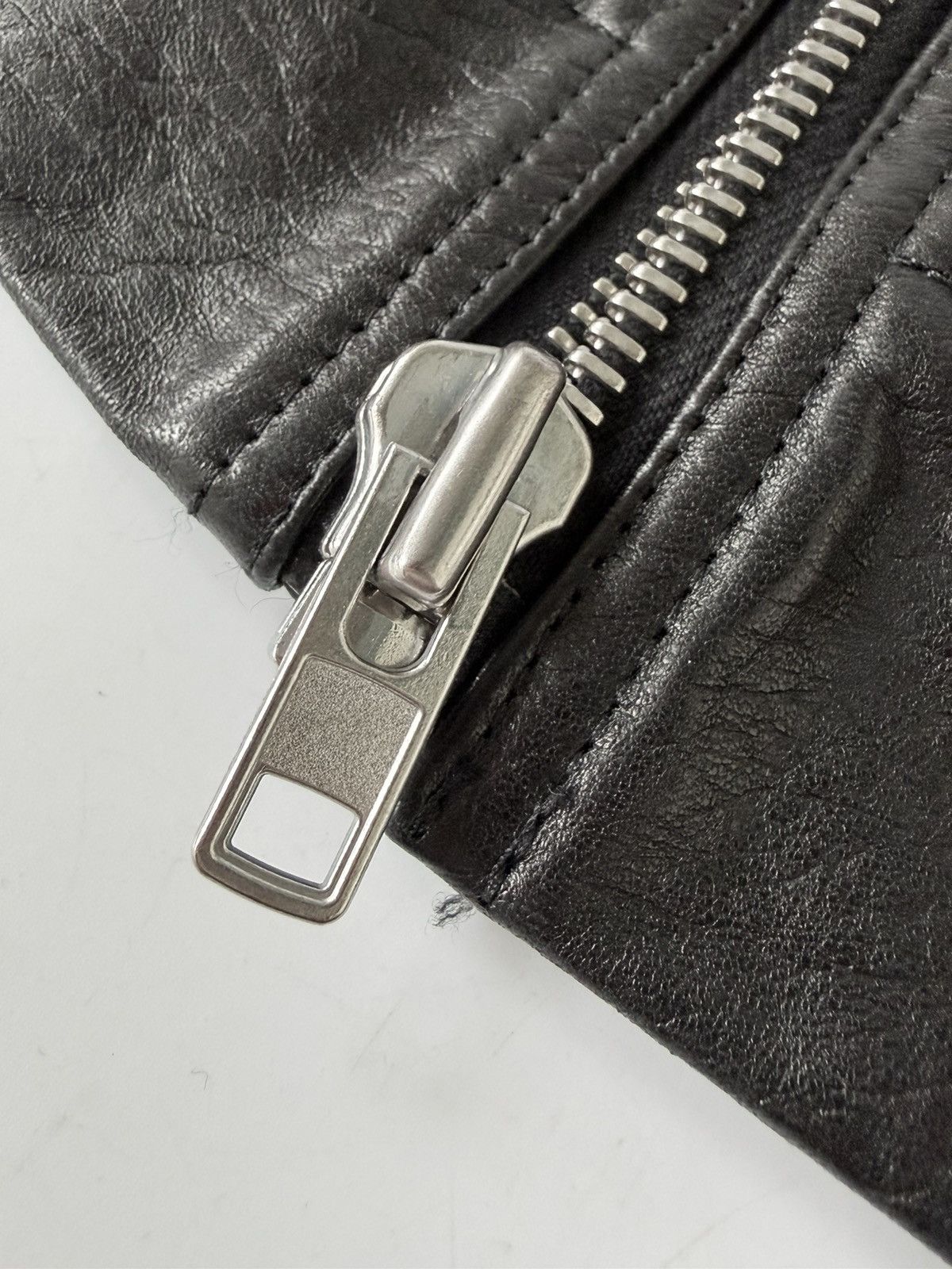 Rick Owens Rick Owens Black Leather Stooges Biker Jacket Size US S / EU 44-46 / 1 - 9 Thumbnail