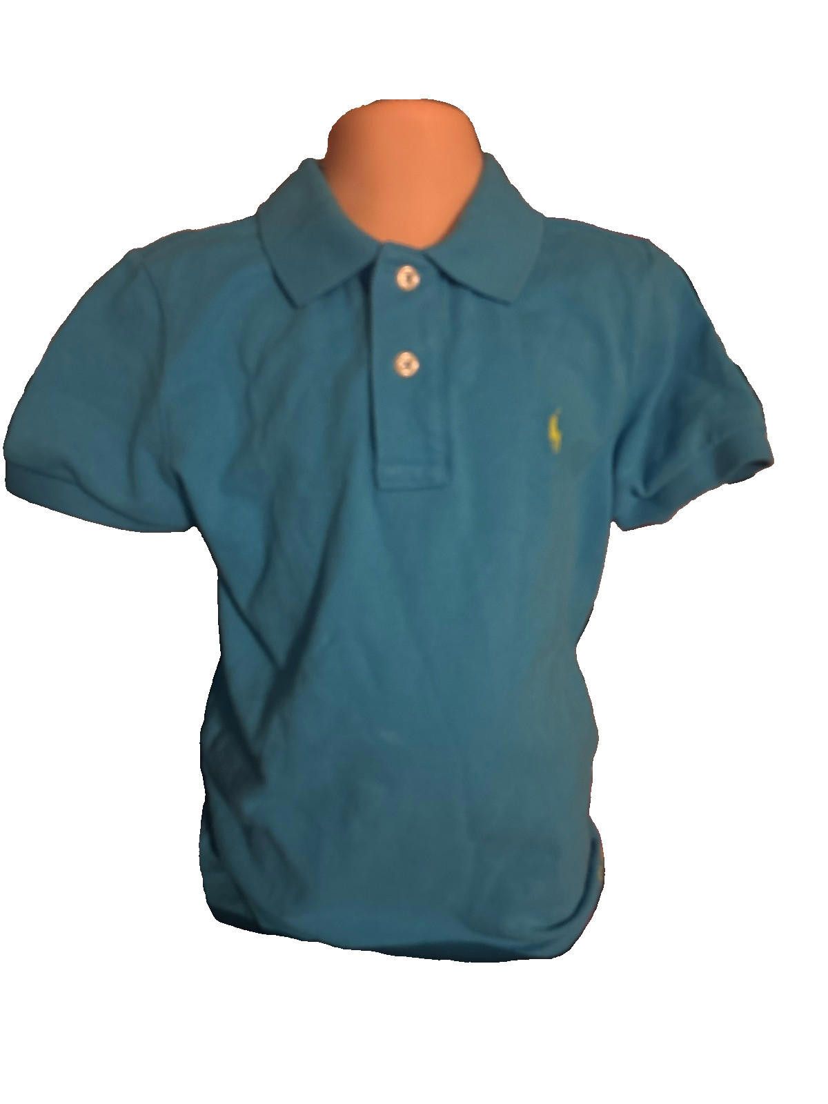 Polo Ralph Lauren RALPH LAUREN Kids Polo Shirt Sz 6 Blue Short Sleeve Classic Size US XXS / EU 40 - 1 Thumbnail