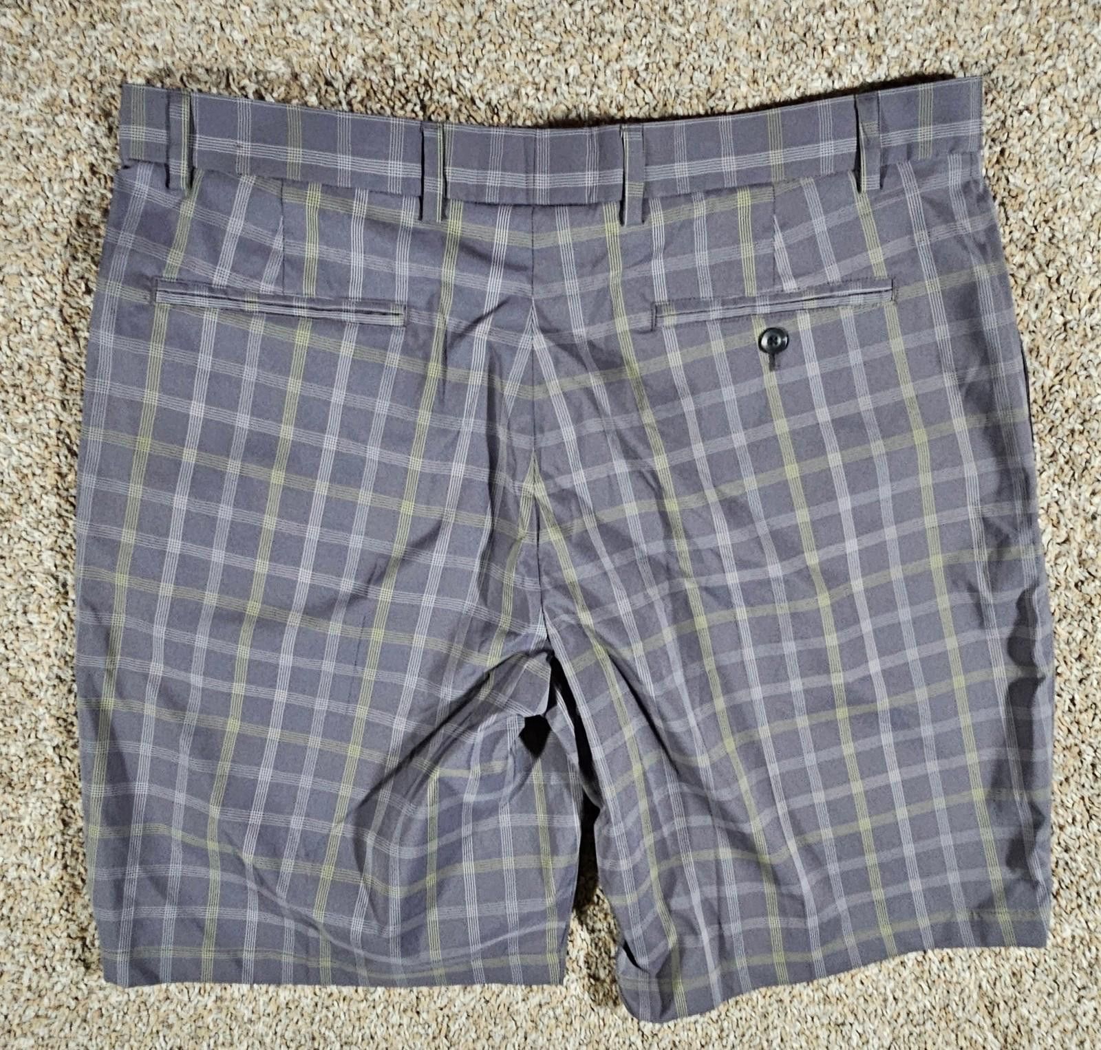 Other Walter Hagen shorts size 38 gray Green plaid golf mens Size US 38 / EU 54 - 4 Thumbnail