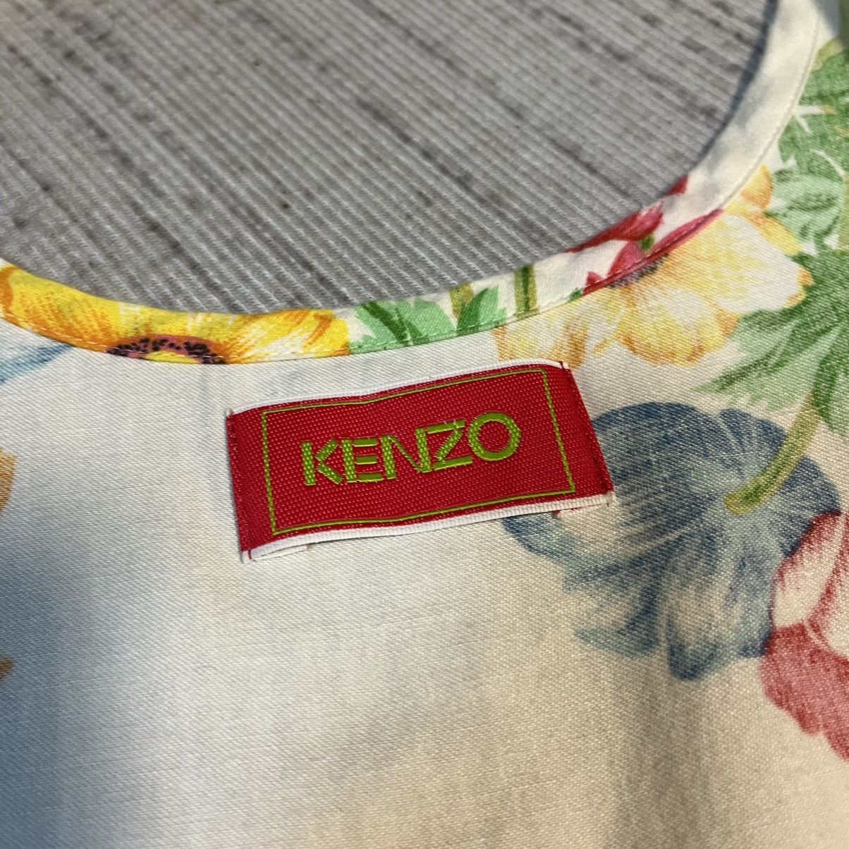 Kenzo × Vintage Vintage kenzo Midi Dress Size M / US 6-8 / IT 42-44 - 13 Thumbnail