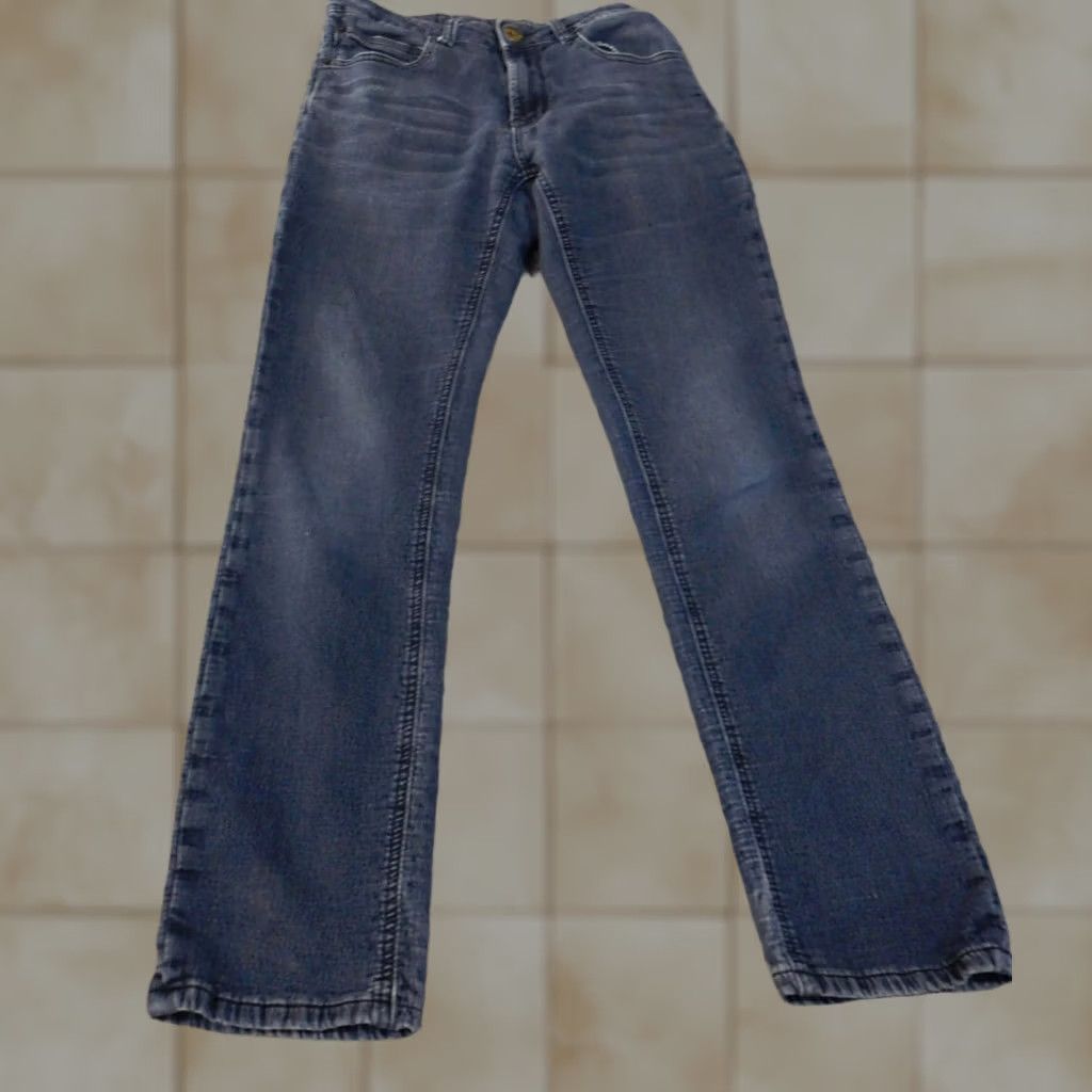 American Eagle Outfitters hudson jeans girls 16 straight stretch waist blue denim casual Size 27" / US 4 / IT 40 - 1 Thumbnail