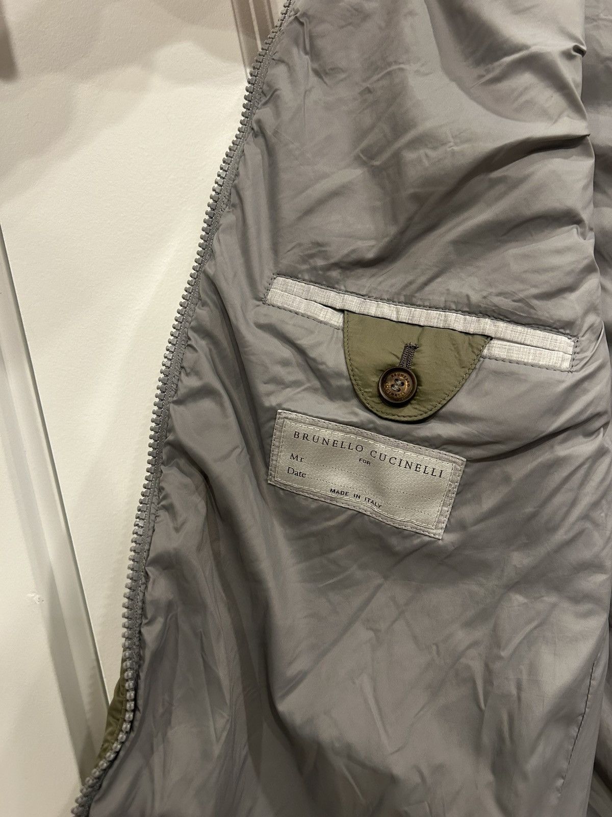 Brunello Cucinelli Brunello Cucinello Nylon Zip up Puffer Vest Size Medium NWOT Size US M / EU 48-50 / 2 - 5 Thumbnail