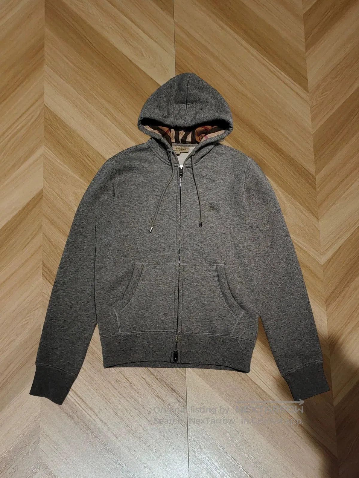 Burberry burberry gray check hoodie outerwear for xs. Size US XS / EU 42 / 0 - 1 Thumbnail