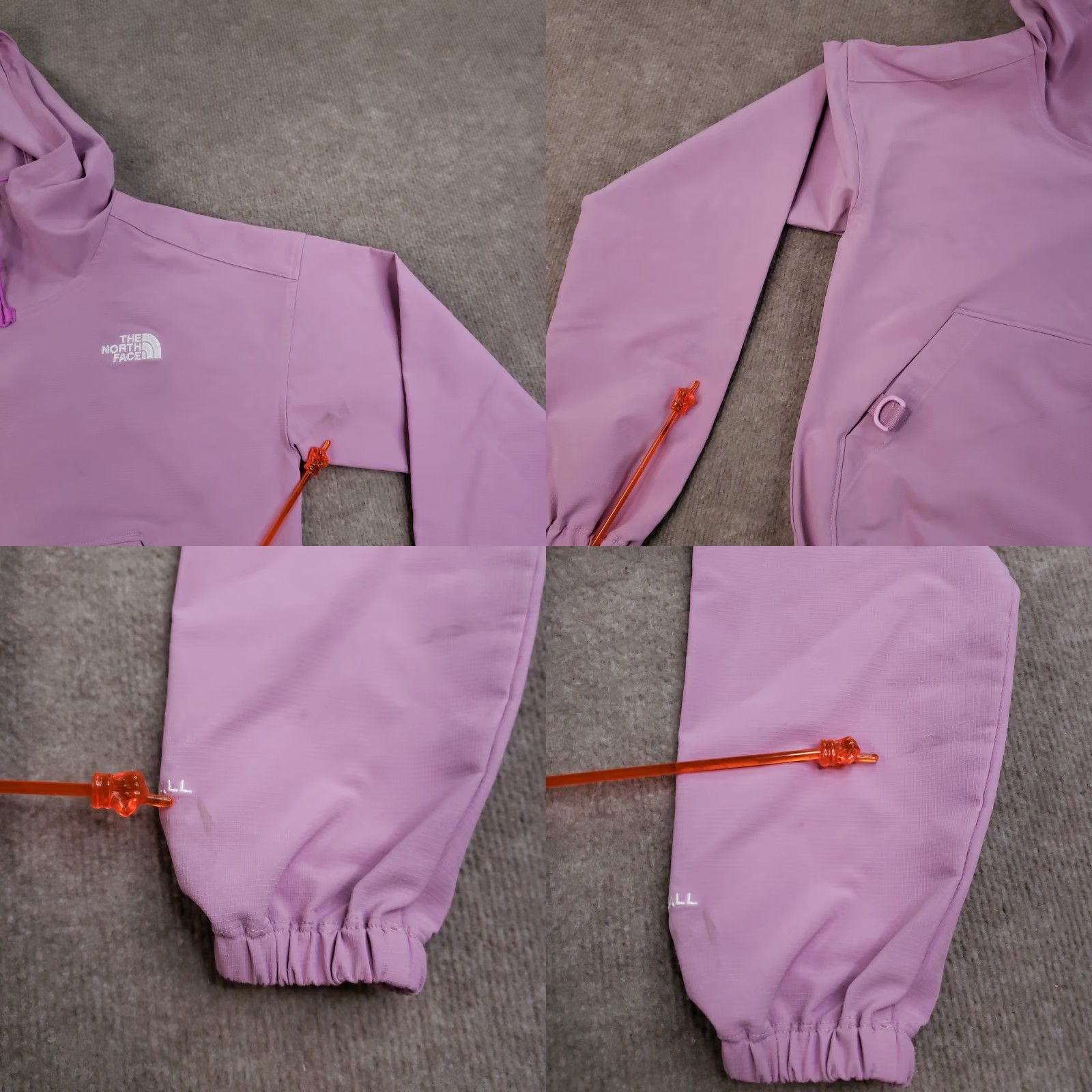 The North Face North Face Hoodie Pullover Women XS Purple Softshell Outdoor Stain Flaws Stretch Size XS / US 0-2 / IT 36-38 - 10 Thumbnail
