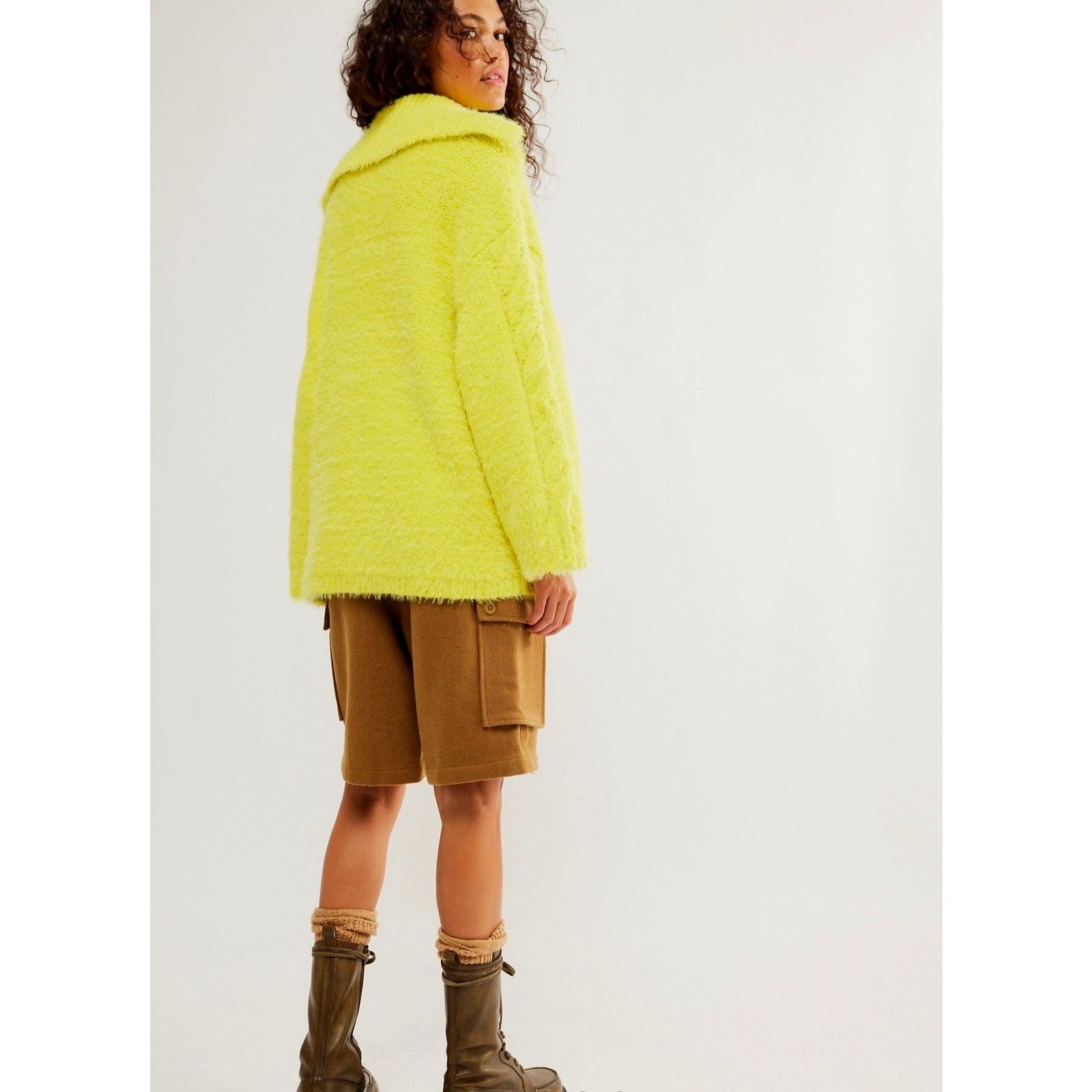 Free People Free People Lemon Tonic Sweater Size L Size L / US 10 / IT 46 - 5 Thumbnail