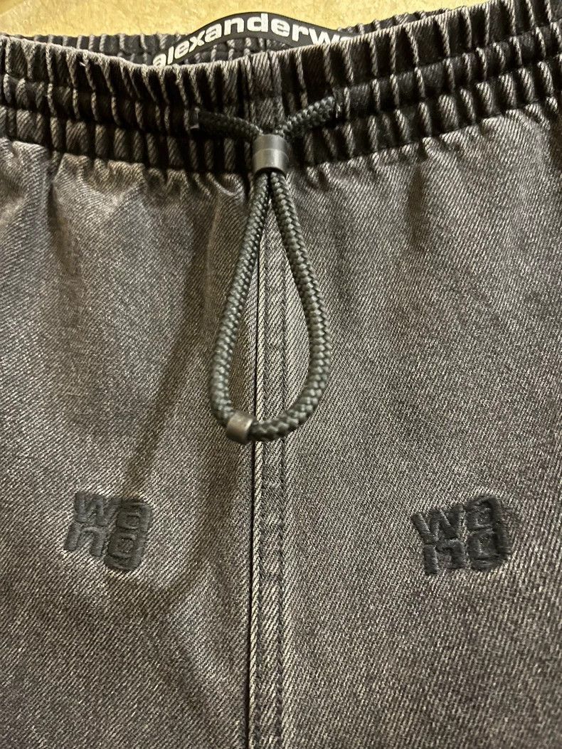 Alexander Wang Alexander Wang Logo Slim Drawstring Jeans- Size 30" / US 8 / IT 44 - 3 Thumbnail