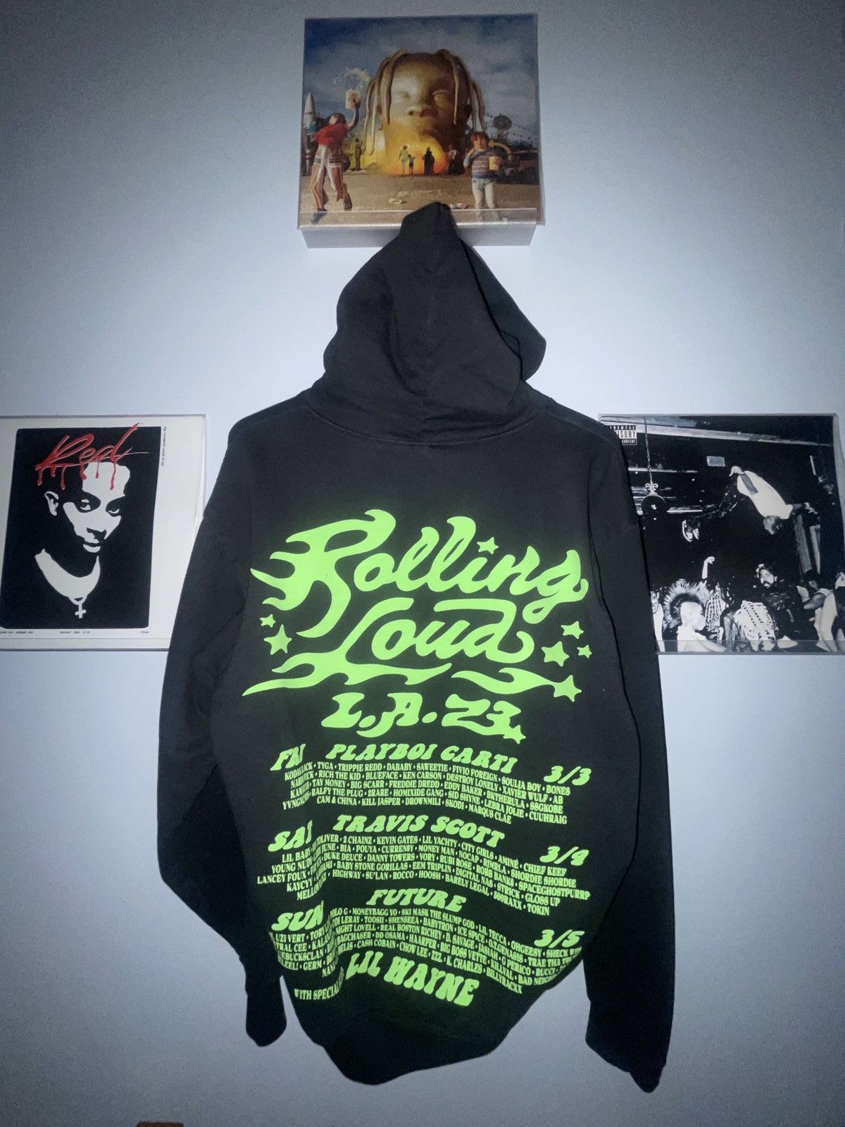 Rolling Loud × Travis Scott Rolling Loud Playboi Carti 2023 Size US M / EU 48-50 / 2 - 3 Thumbnail
