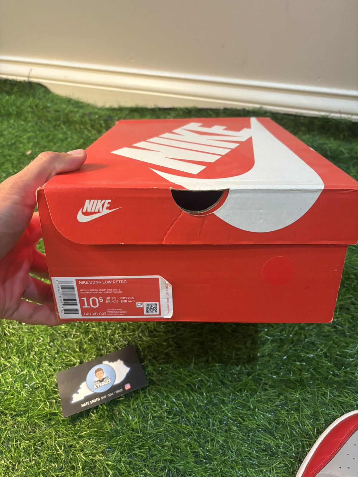 Nike Nike dunk low UNLV Size US 10.5 / EU 43-44 - 8 Thumbnail