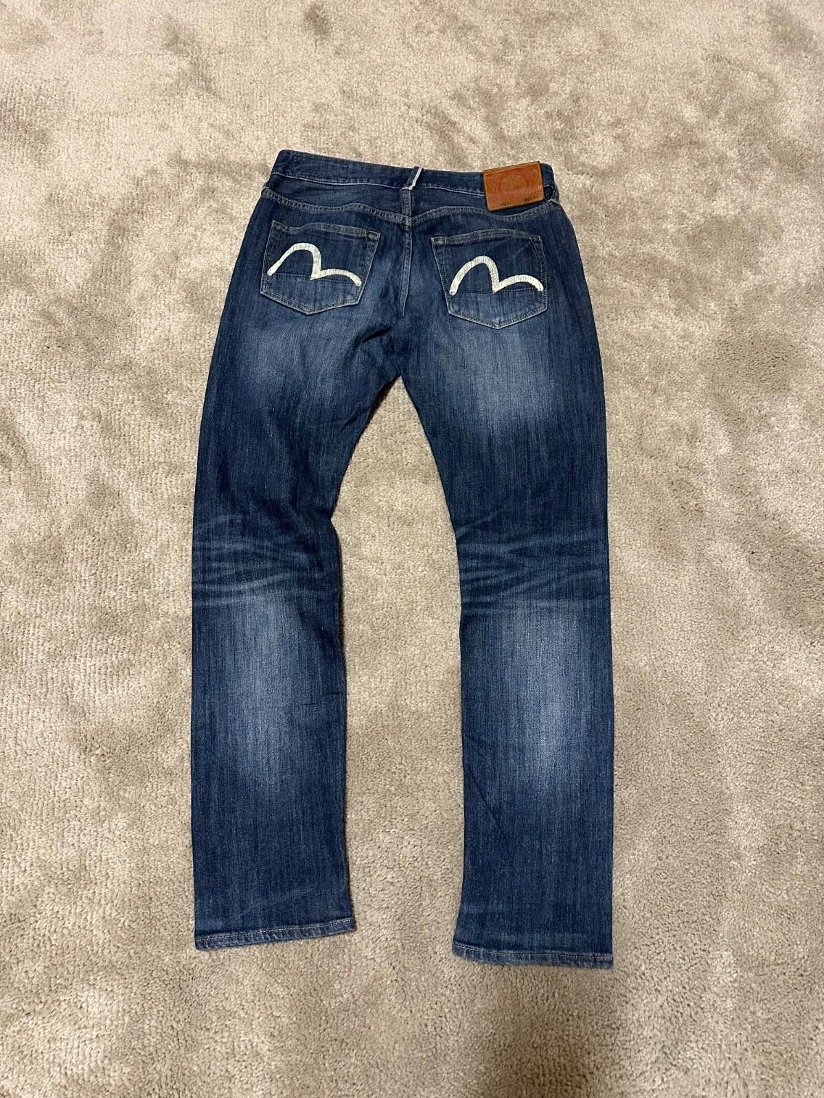 Evisu Denim Jeans Blue Sz 30/34