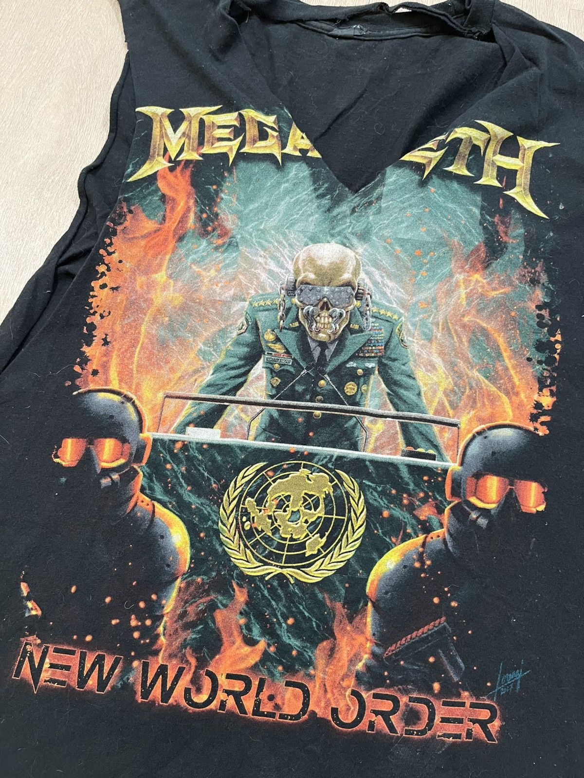 Supreme Megadeath Tank Top Medium Size US S / EU 44-46 / 1 - 2 Thumbnail