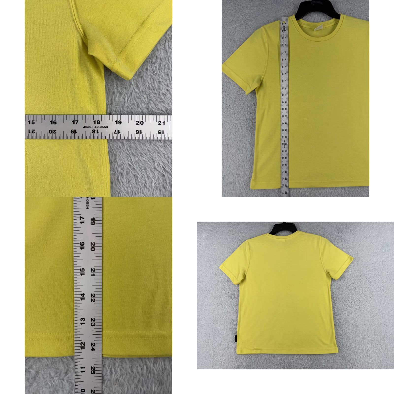 The North Face The North Face Shirt Mens L Yellow Crew Neck Jersey Cotton Blend Logo All Seasons T-Shirt 90s? Size L / US 10 / IT 46 - 8 Thumbnail
