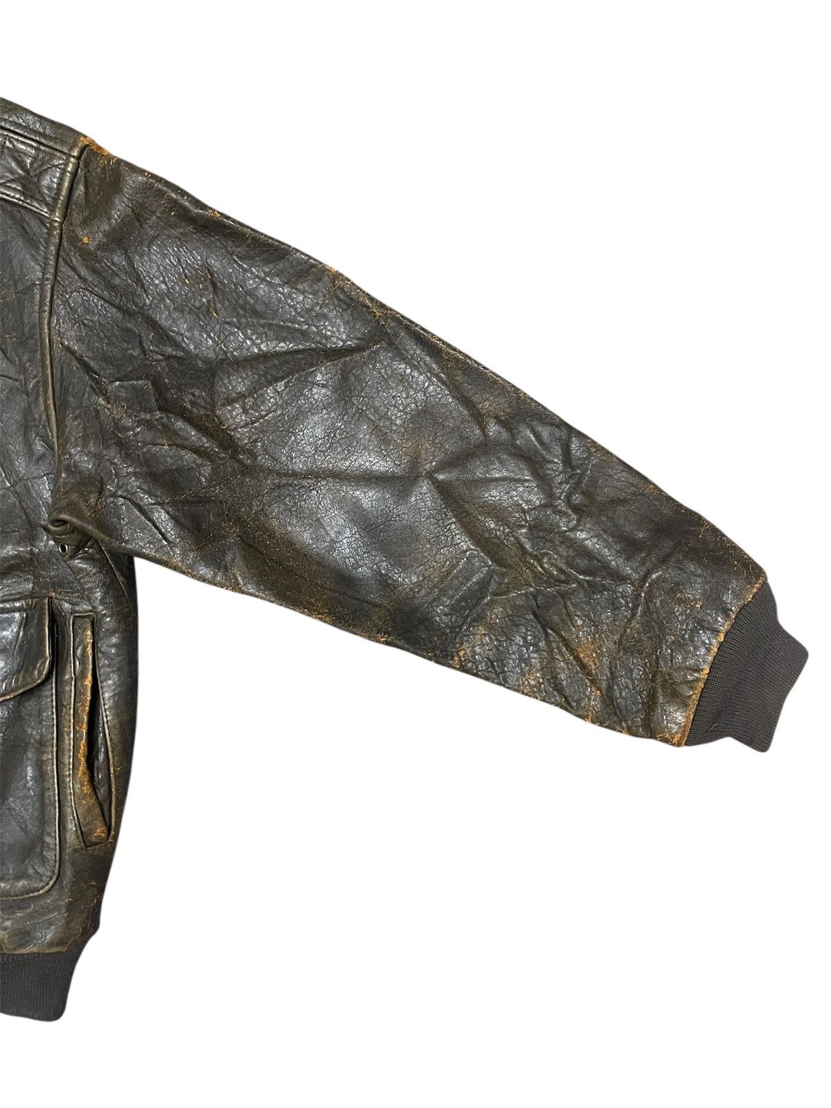 Avirex ‼️LASTDROP‼️Vintage Avirex A2 Military Cowhide Leather Jacket Size US M / EU 48-50 / 2 - 7 Thumbnail