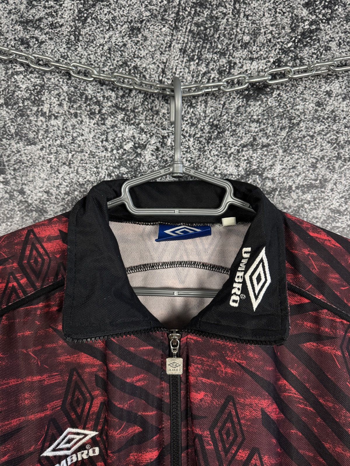 Umbro Rare UMBRO Vintage 90s Track Jacket Full Zip Retro Soccer XL Size US XL / EU 56 / 4 - 9 Thumbnail