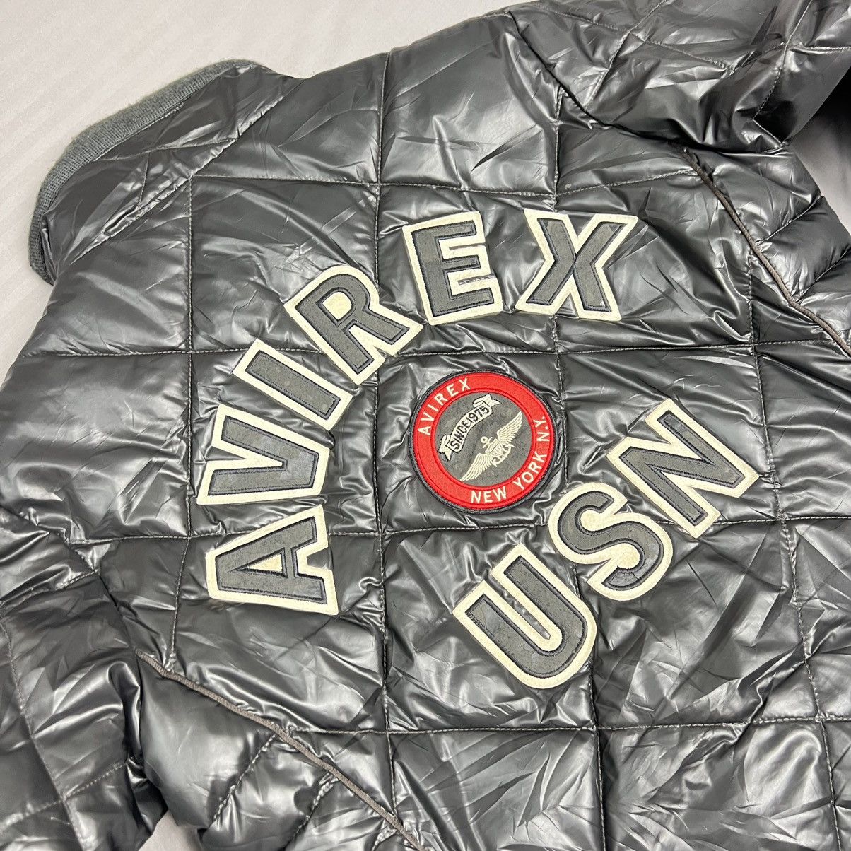 Avirex Avirex USN Bombers Jacket Size US XL / EU 56 / 4 - 2 Thumbnail