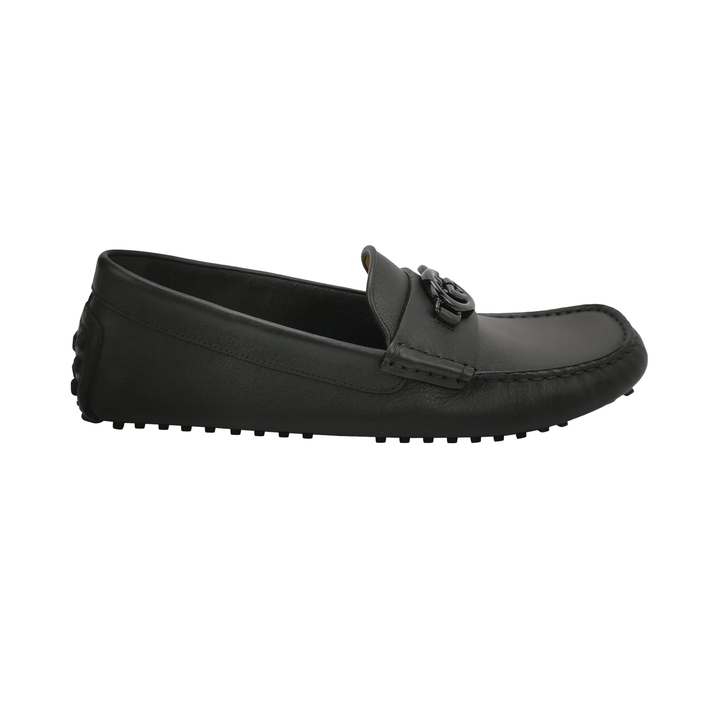 Gucci Gucci Interlocking G Leather Driving Shoes US 10.5 Size US 10 / EU 43 - 1 Thumbnail