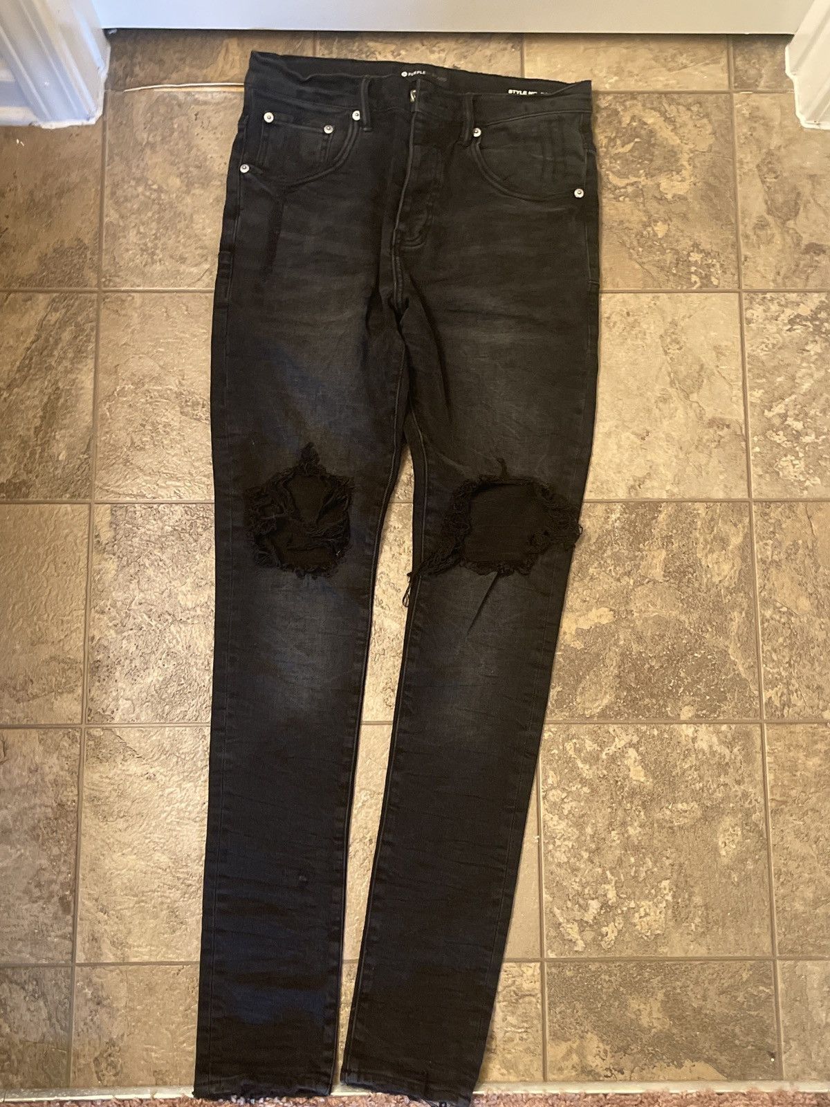 Purple Brand Purple Brand Black Wash jeans Size US 29 - 1 Thumbnail