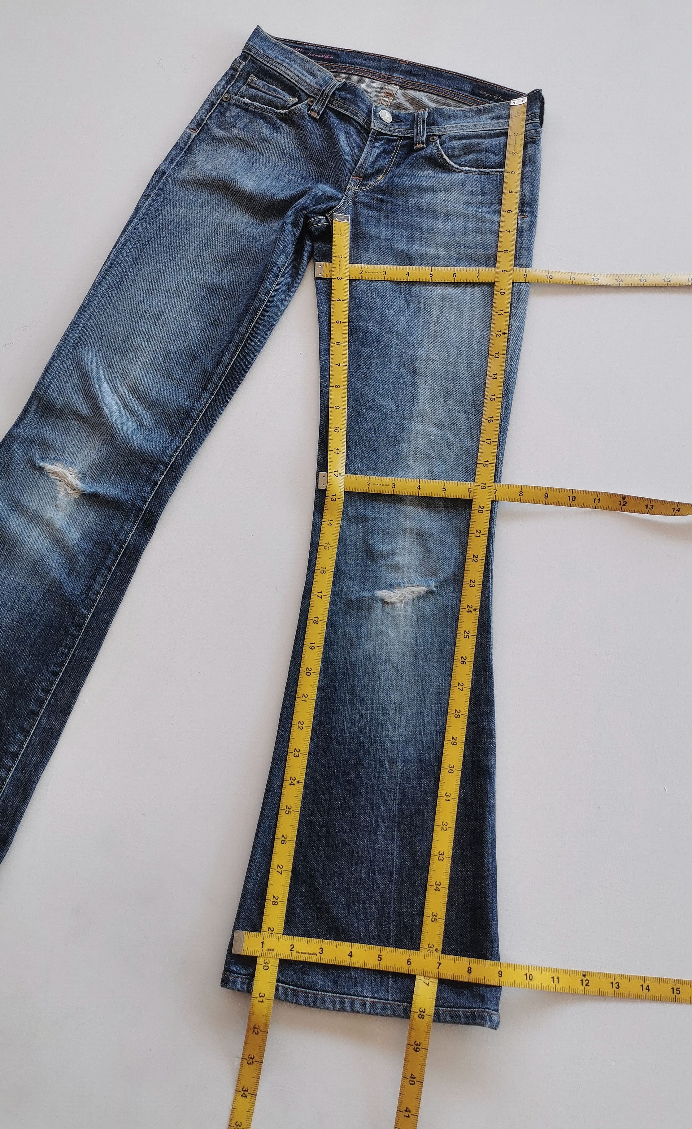 Citizens Of Humanity Citizens Of Humanity Low Waist Flare Made In USA Size 28" / US 6 / IT 42 - 5 Thumbnail