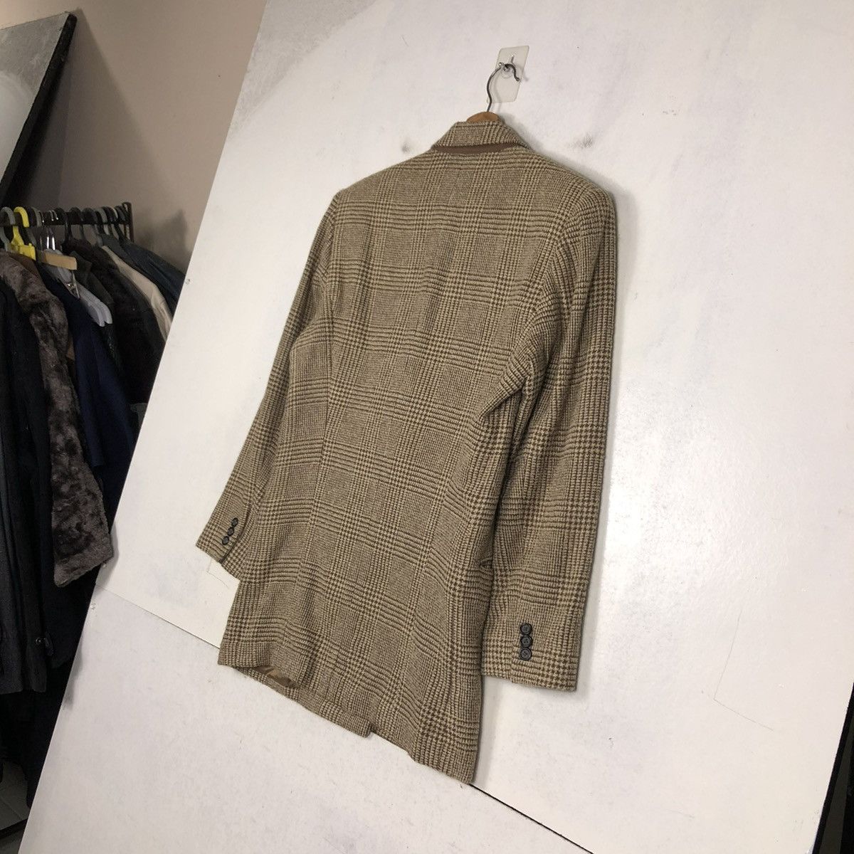 DKNY 📌VINTAGE WOOL JACKET DKNY CHECK ISSEY MIYAKE Size US S / EU 44-46 / 1 - 11 Thumbnail