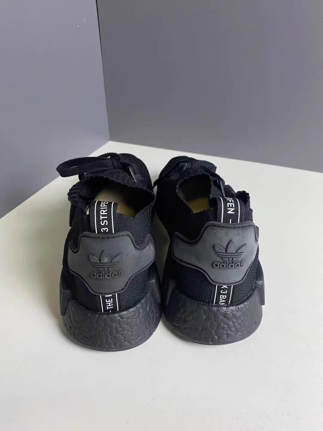 Adidas Adidas NMD R1 PK Japan Triple Black Casual Shoes K15 Size US 13 / EU 46 - 8 Thumbnail