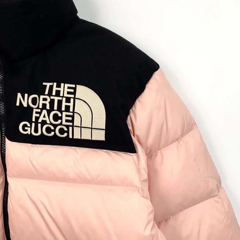 Gucci Gucci The North Face co-branded pink logo letter embroidery Size US S / EU 44-46 / 1 - 3 Thumbnail