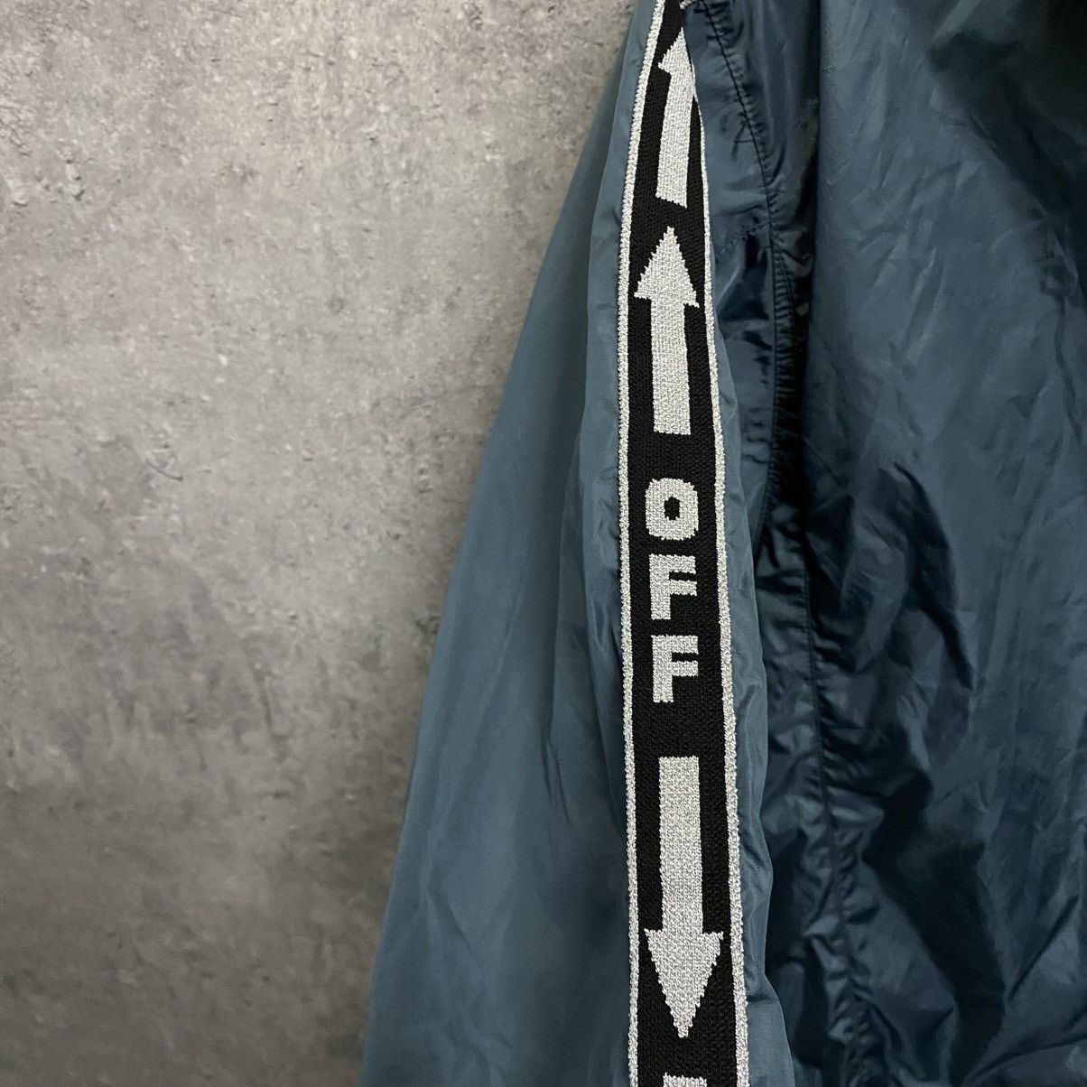 Off-White Off White Light Nylon Track Jacket Size US S / EU 44-46 / 1 - 7 Thumbnail