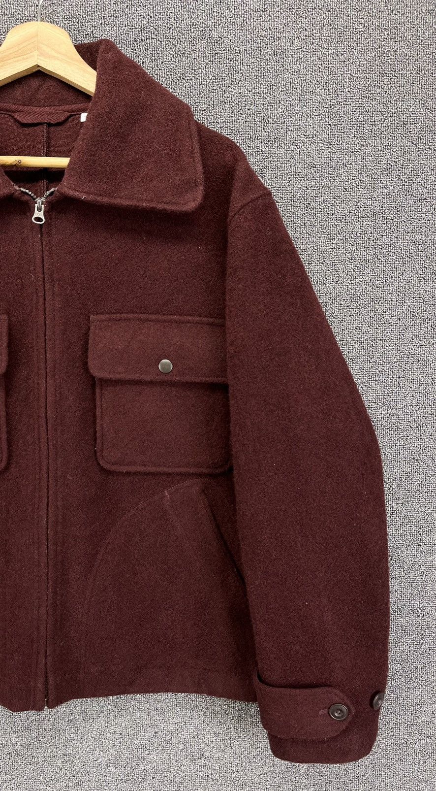 Lemaire × Uniqlo Lemaire x Uniqlo Rare Multipocket Luxury Wool Jacket Size L / US 10 / IT 46 - 4 Thumbnail