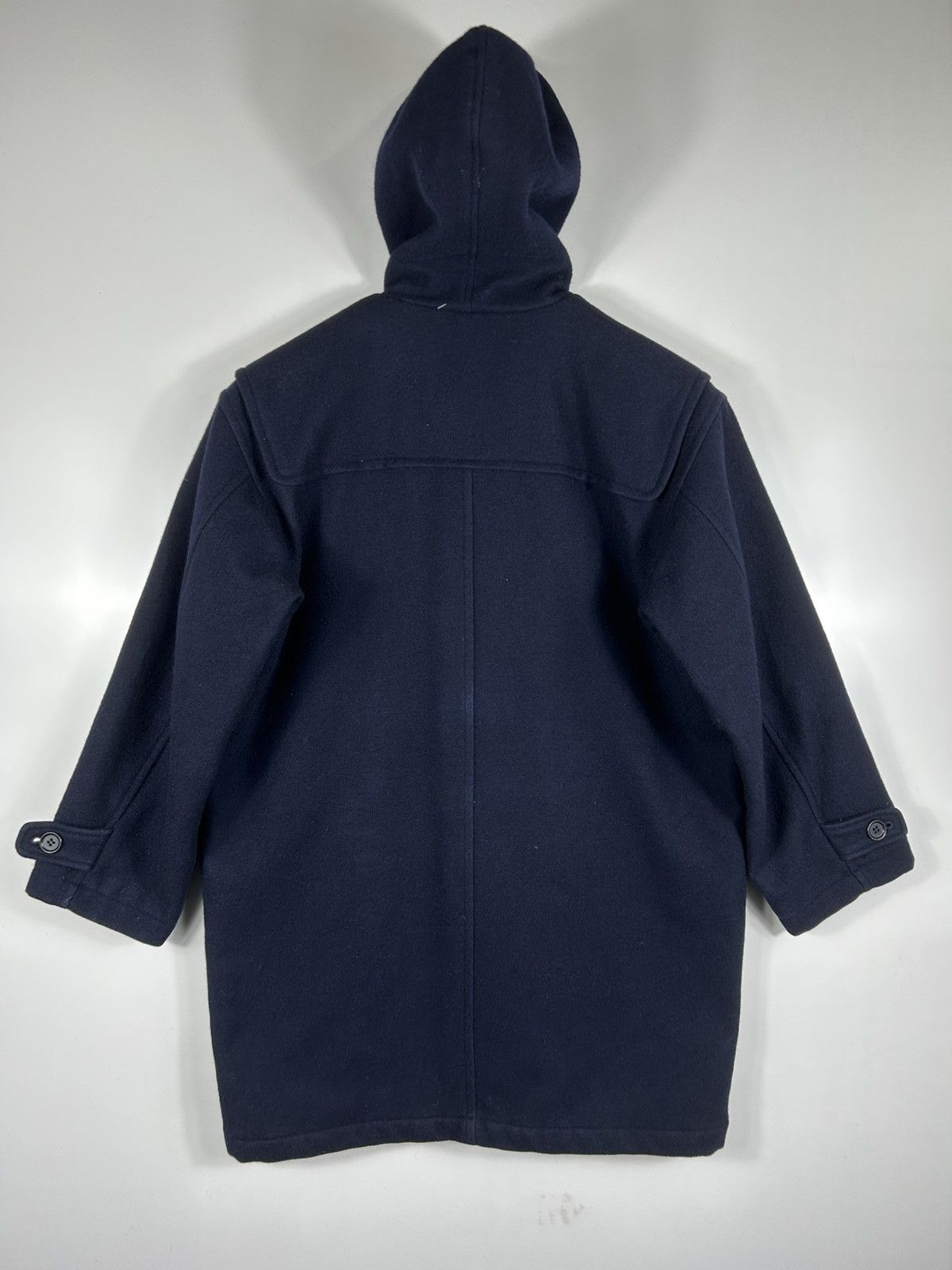 Lacoste × Vintage ⚡️Vintage Lacoste Hooded Wool Duffle Coat Jacket Size US S / EU 44-46 / 1 - 12 Thumbnail
