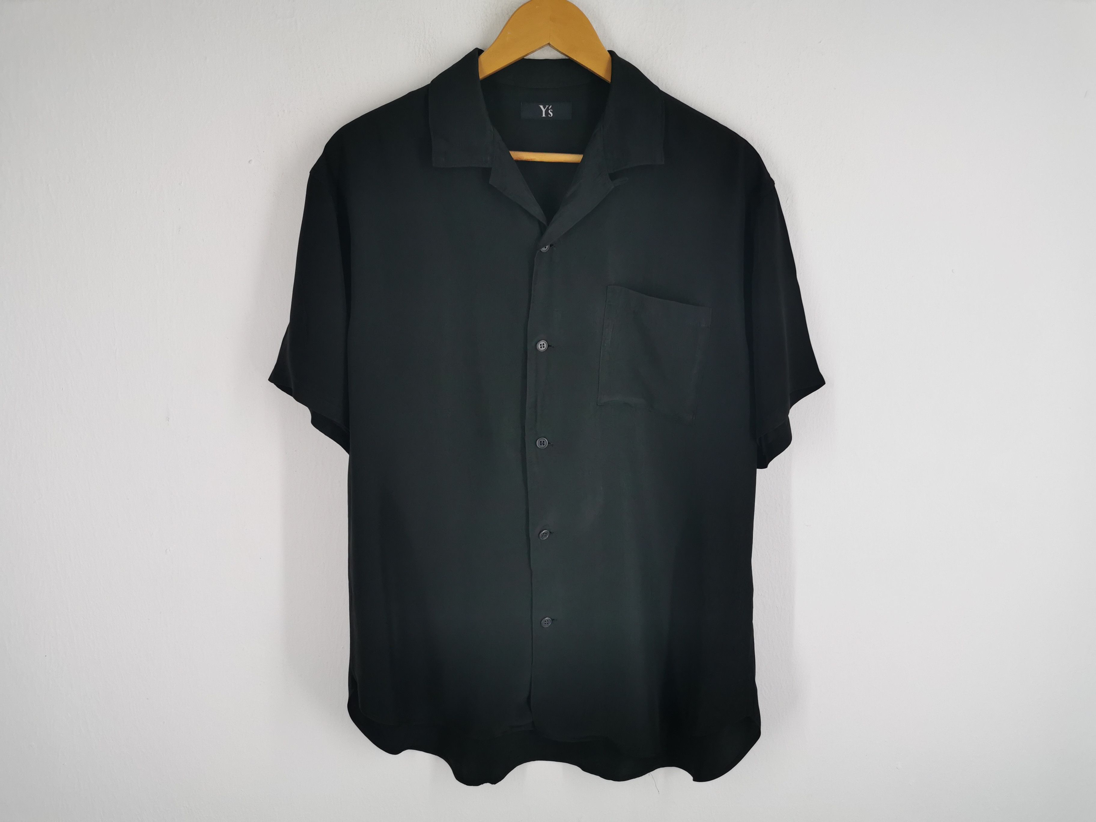 Yohji Yamamoto Yohji Yamamoto Rayon Button Shirt Size M Size M / US 6-8 / IT 42-44 - 2 Thumbnail