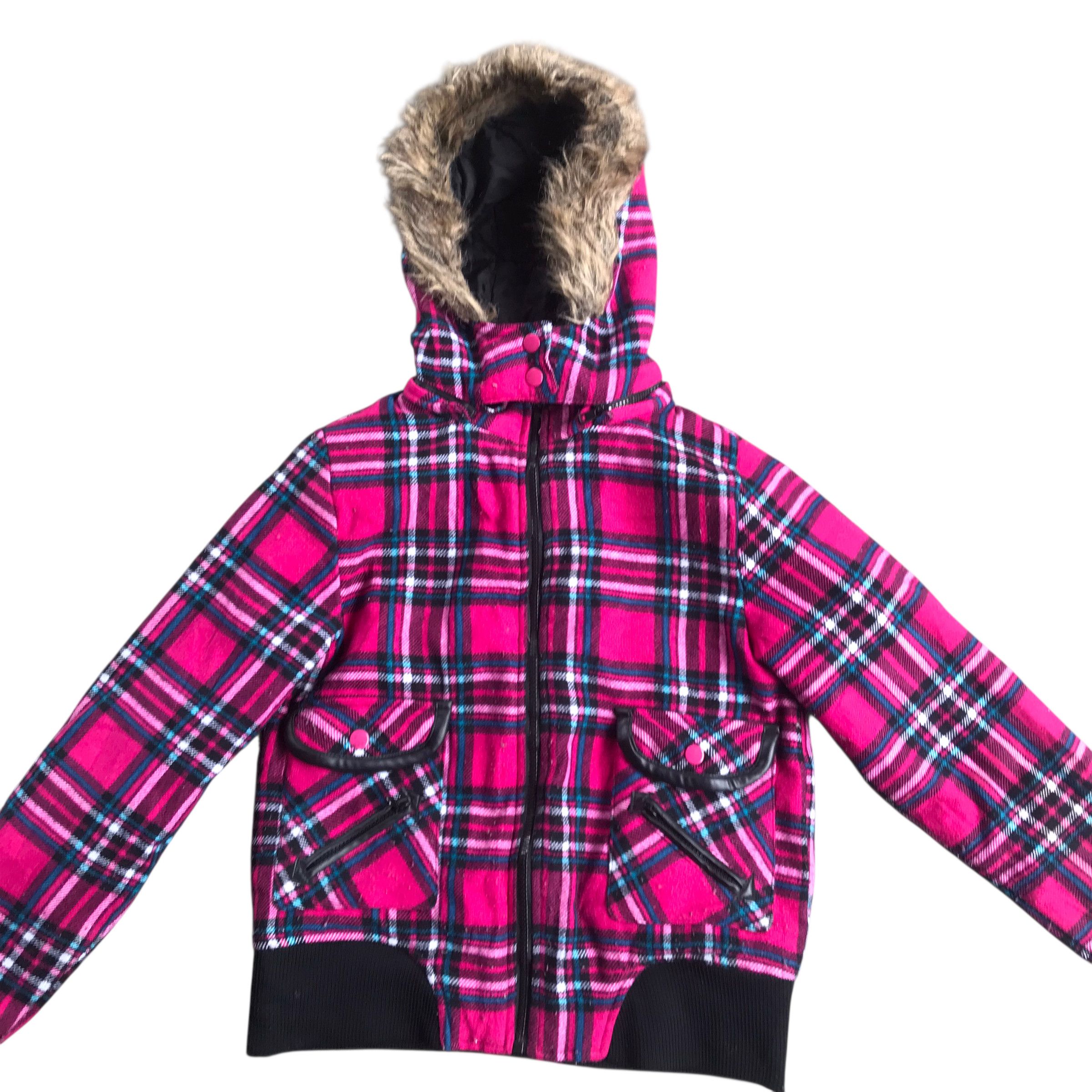 Le Grande Bleu (L.G.B.) Rote Rose Faux Fur Jacket If six was nine / small size Size US S / EU 44-46 / 1 - 2 Thumbnail