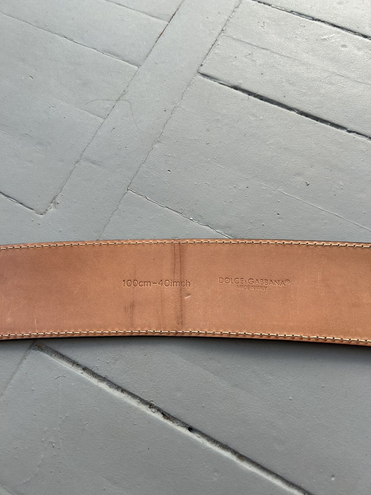 Dolce & Gabbana Dolce & Gabbana leather belt Size ONE SIZE - 5 Thumbnail