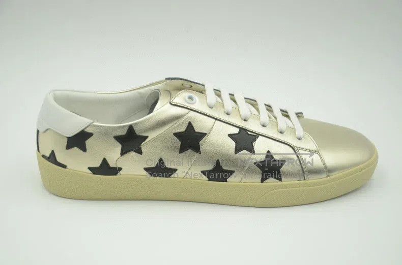 Saint Laurent Paris Saint Laurent Paris Star Gold Sneakers Casual Shoes Size US 10 / EU 43 - 7 Thumbnail