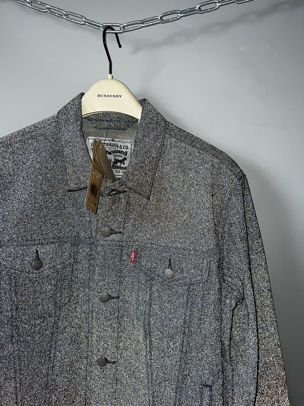 Levi's Levi’s Full Reflective Trucker Jacket Men’s NEW with tags Size US M / EU 48-50 / 2 - 7 Thumbnail