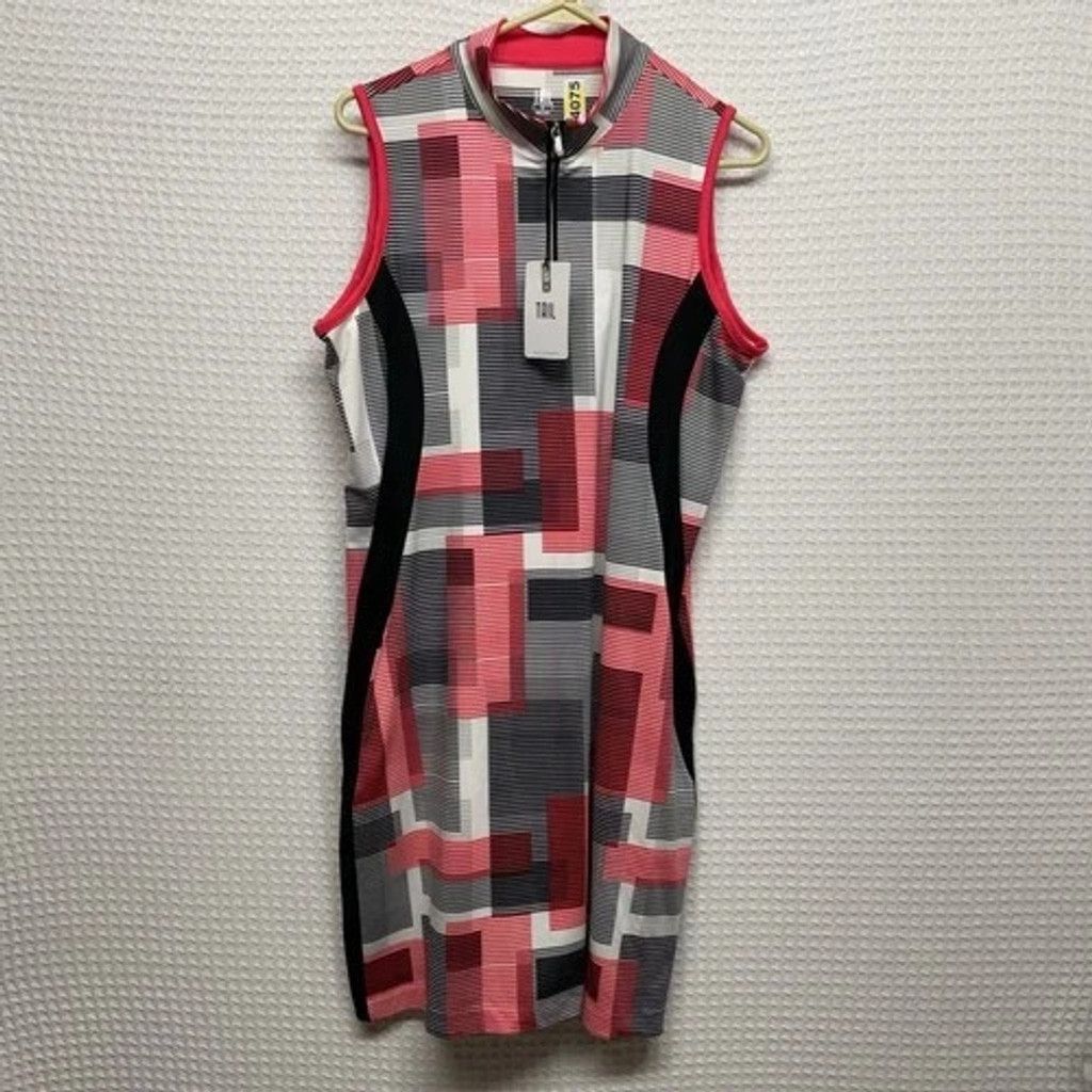 Other NWT Tail Stretch UPF50+ Tennis Golf Midi Dress Women L Size L / US 10 / IT 46 - 1 Thumbnail