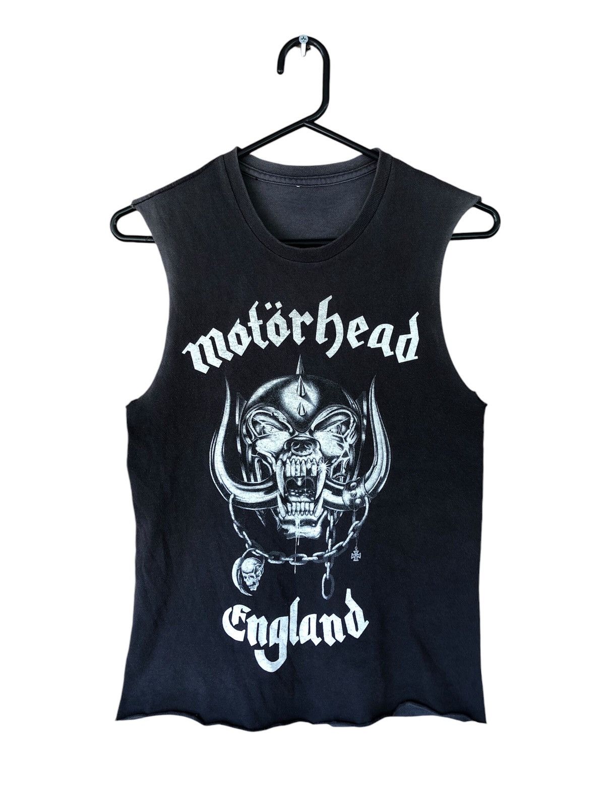 Band Tees Motorhead England Sleveeless & Crop Tshirt Style Rock Metal Size US S / EU 44-46 / 1 - 1 Thumbnail