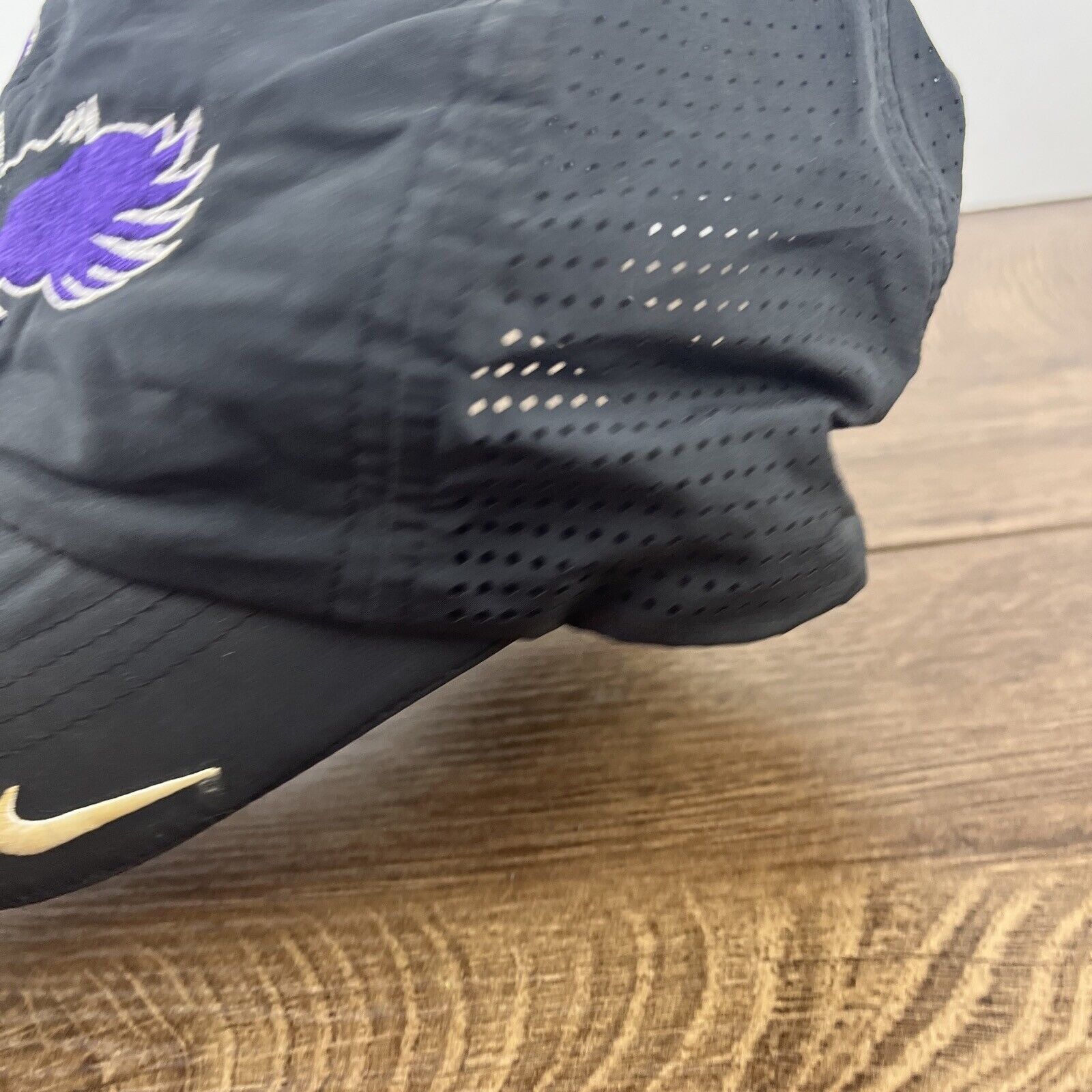 Nike Ravens Nike Hat Black Hat Adjustable Adult Size Black Hat Ca Size ONE SIZE - 8 Thumbnail