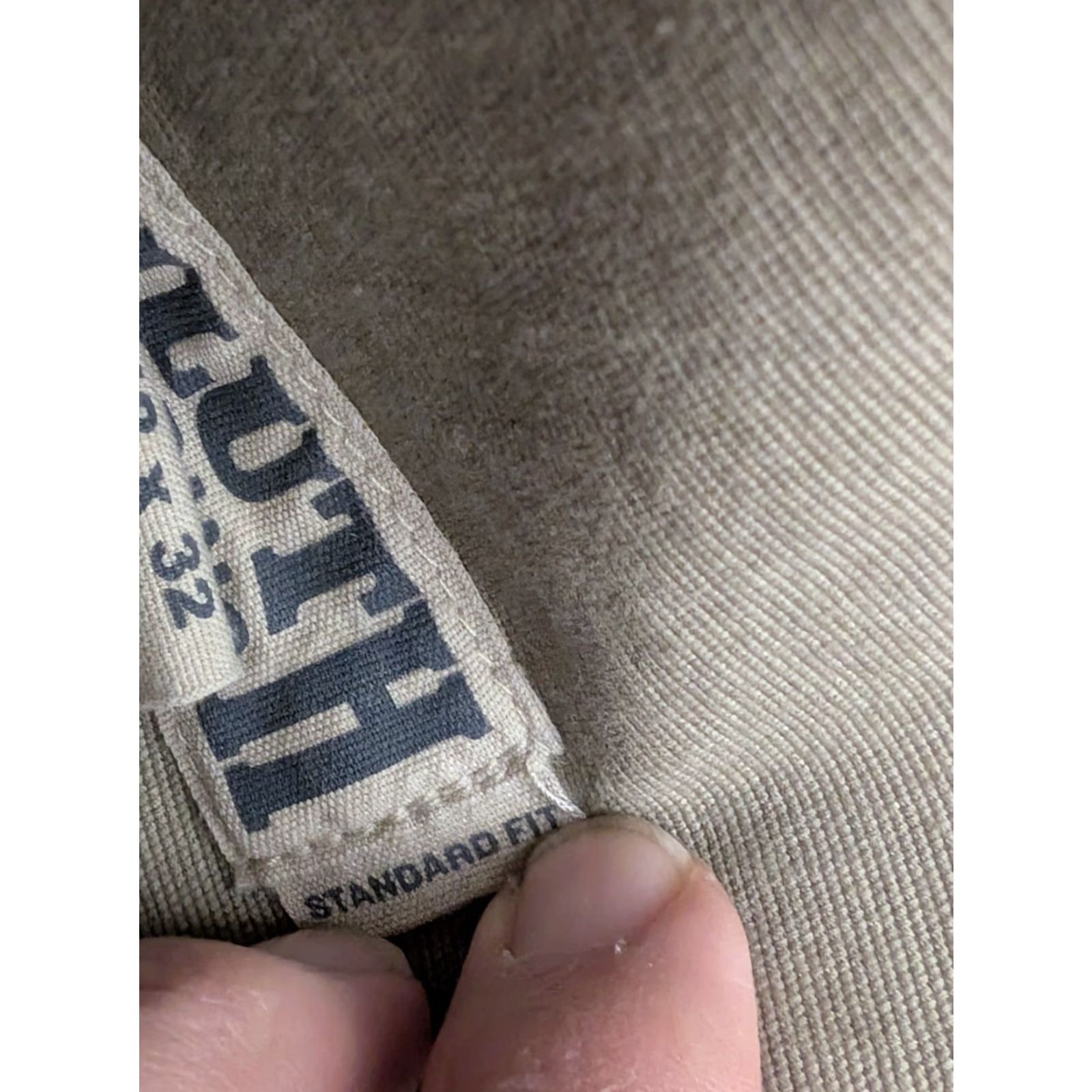 Denime Duluth Jeans Beige 42x32 Mens Regular Fit Denim 5-Pocket Stretch Spandex Fire Hose Logo Shirt/Hoodie (adjusted) Size US 40 / EU 56 - 5 Thumbnail