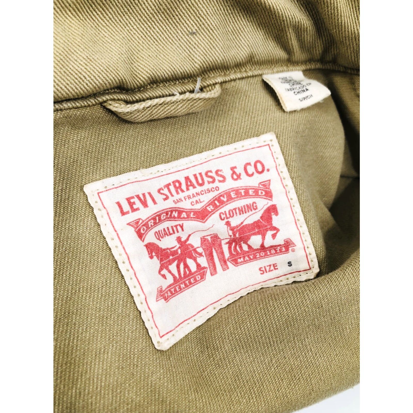 Levi's LEVI'S Heavy Duty Hooded Field Jacket - Chore Barn Jacket - Light Brown - S - Men Size US S / EU 44-46 / 1 - 6 Thumbnail