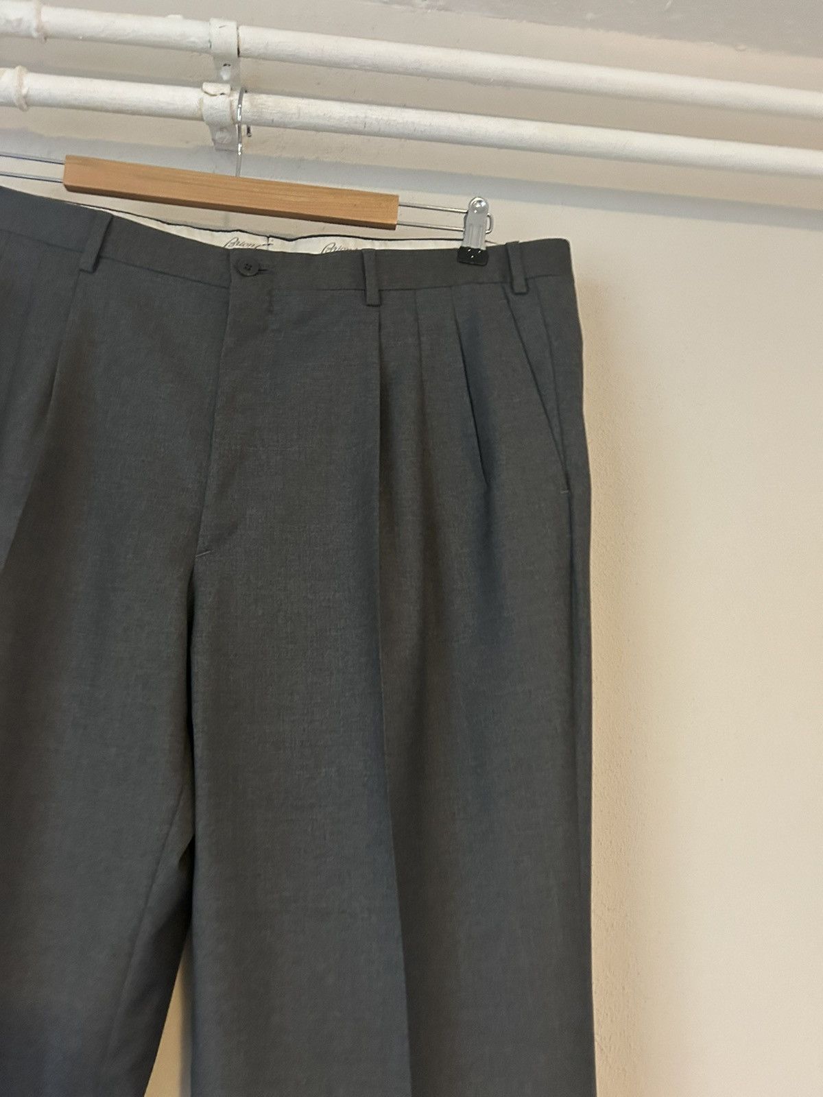 Brioni Super 150’s Virgin Wool Segovia Pants Size US 38 / EU 54 - 5 Thumbnail