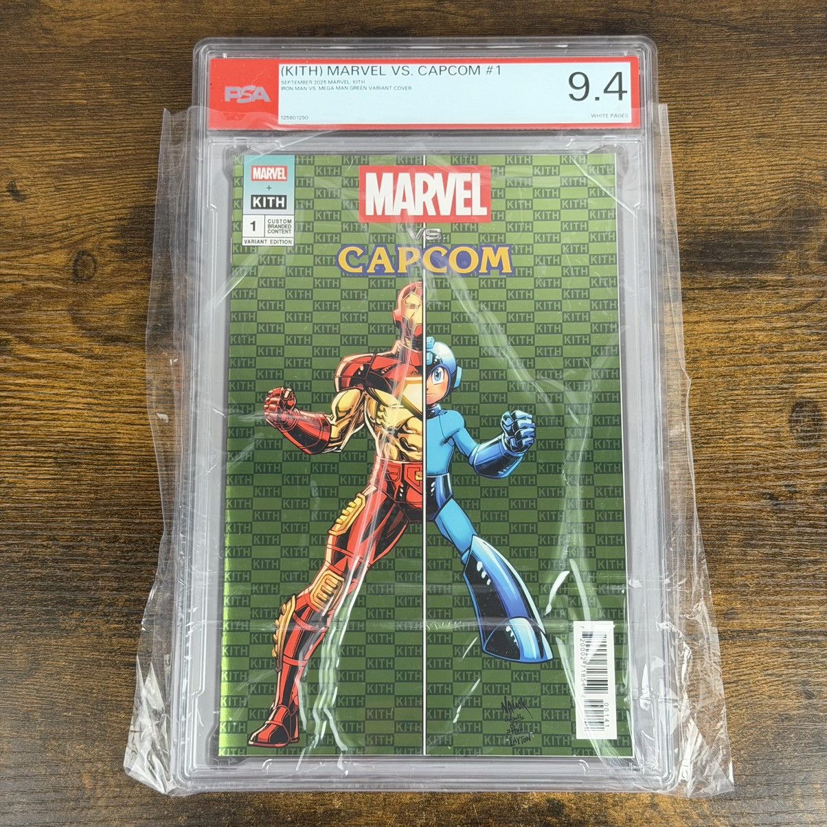 Kith × Marvel Comics Kith Marvel Capcom Iron Man vs Mega Man Comic