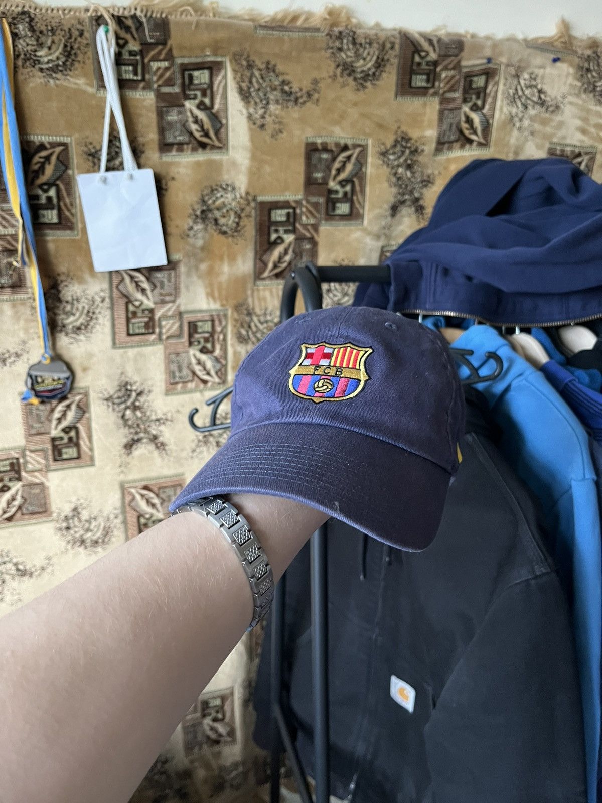 Nike FC Barcelona x Nike Cap – Vintage Football Classic Size ONE SIZE - 3 Thumbnail