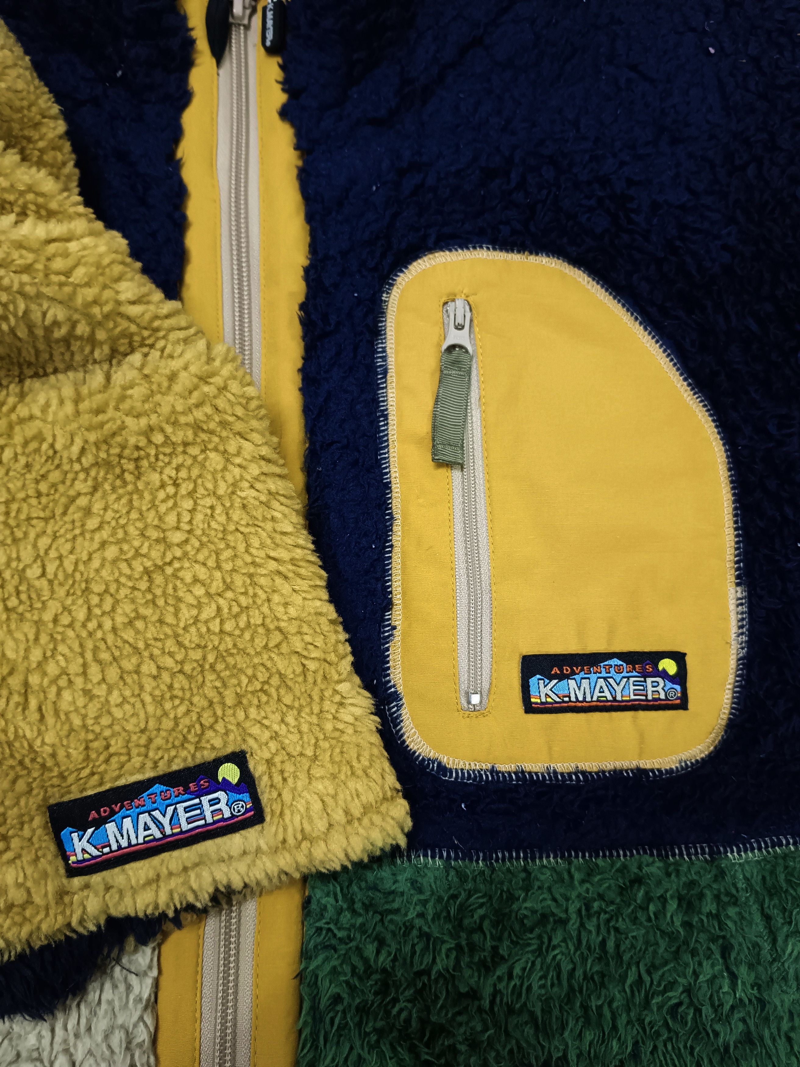 Japanese Brand Vintage Fleece Jacket Kriff Mayer Adventures Size US L / EU 52-54 / 3 - 4 Thumbnail
