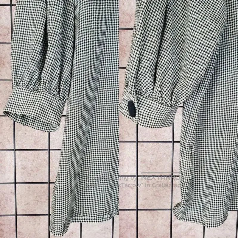 Yves Saint Laurent YSL Summer White Wool Houndstooth Cardigan . Size M / US 6-8 / IT 42-44 - 3 Thumbnail