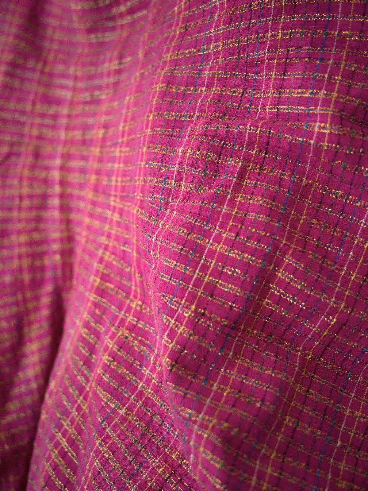 Junya Watanabe Junya Watanabe | SS1997 Magenta Glossy Skirt Size 26" / US 2 / IT 38 - 11 Thumbnail
