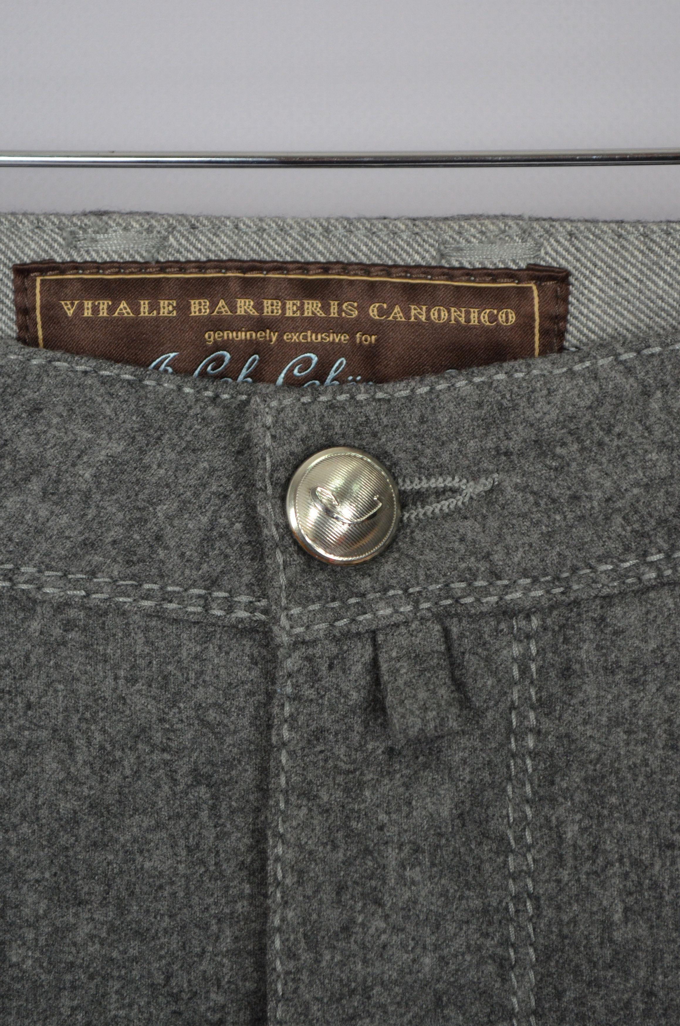 Designer × Jacob Cohen Jacob Cohen Vitale Barberis Canonico 688 Wool Pants W37 L32 Size US 37 - 10 Thumbnail