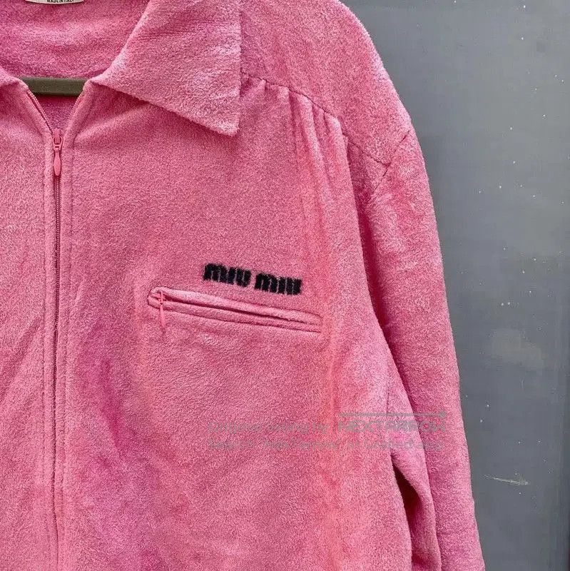 Miu Miu Miu Miu Coral Pink Women's Cardigan . Size L / US 10 / IT 46 - 3 Thumbnail