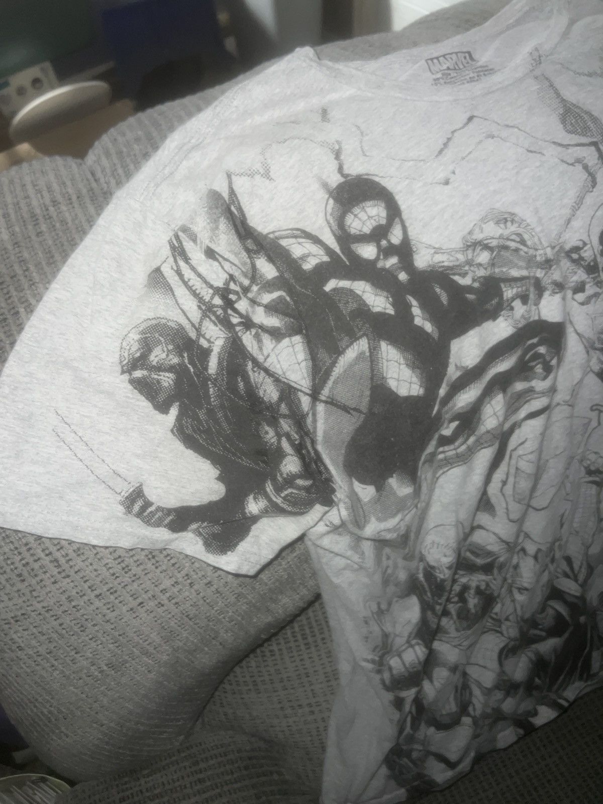 Marvel Comics Marvel Comics Heroes Avengers Sketches All-Over Tee Size US XL / EU 56 / 4 - 4 Thumbnail