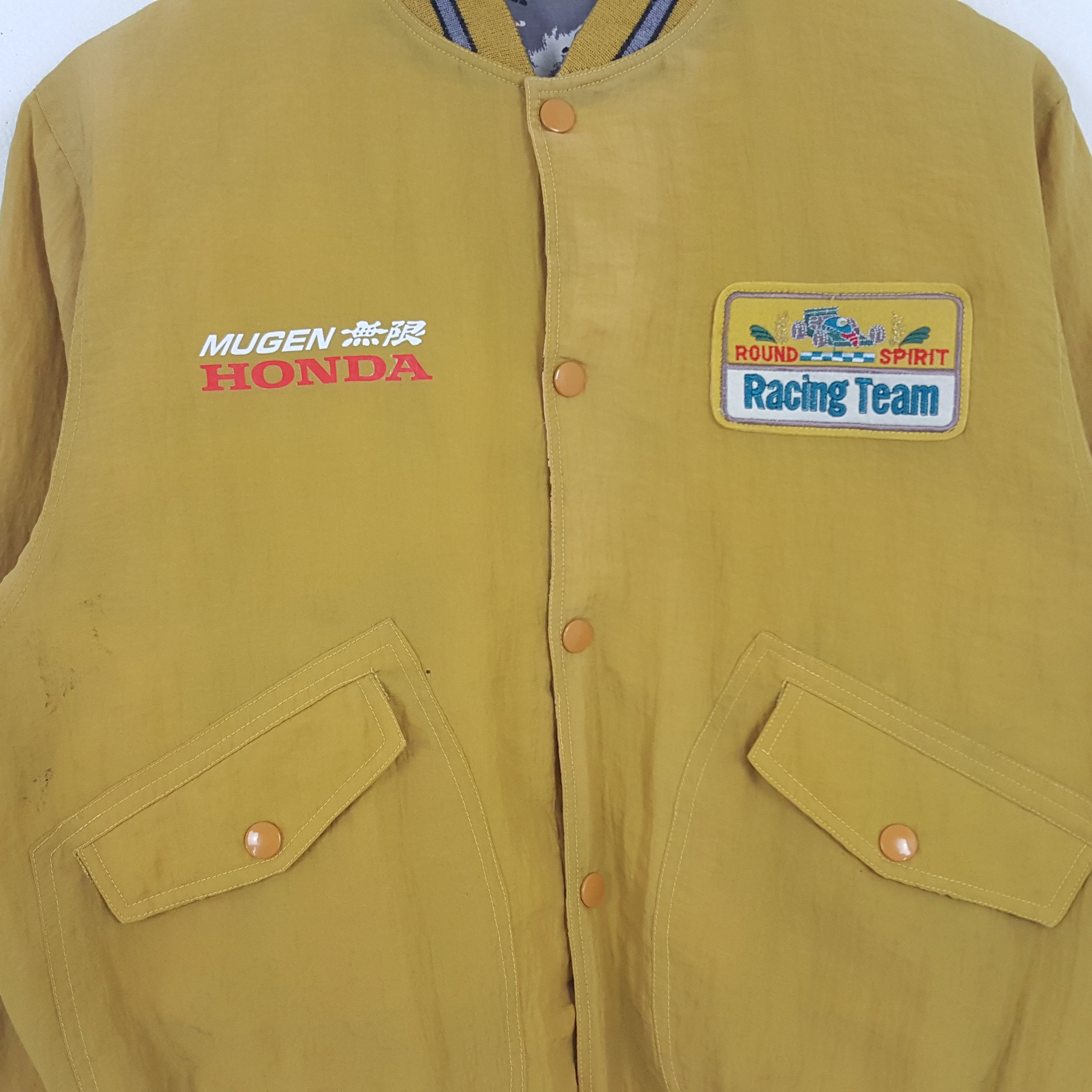 Honda × Japanese Brand × Vintage Vintage Mugen Honda Racing Custom Art Reversible Jacket Size US M / EU 48-50 / 2 - 4 Thumbnail